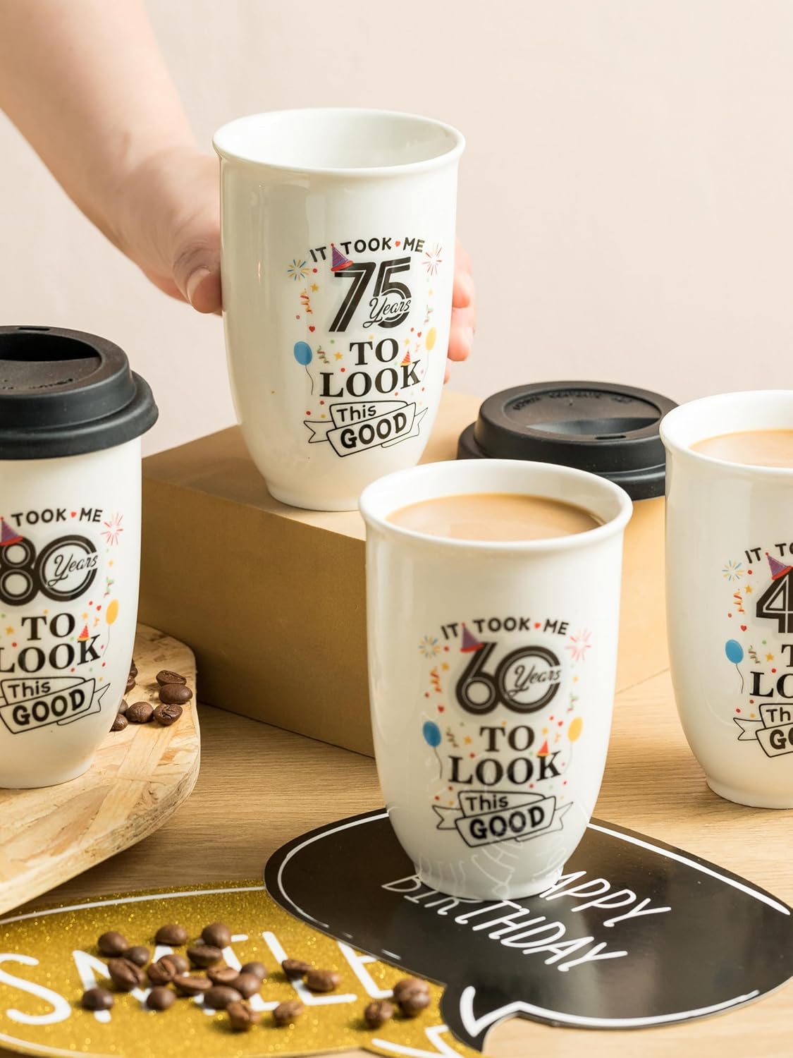 Regalos de cumpleaños número 80 para mujeres, regalos de 1943 para mujeres, regalos de cumpleaños de 80 años para mujeres, regalos para cumpleaños
