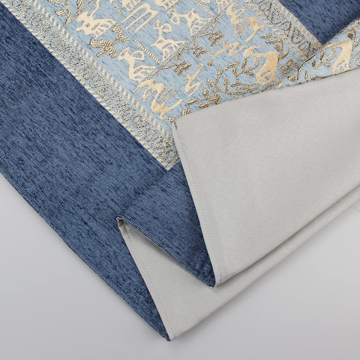 AMBERIS Alfombra de cama de chenilla, bufanda de cama decorativa duradera para el hogar y el hotel