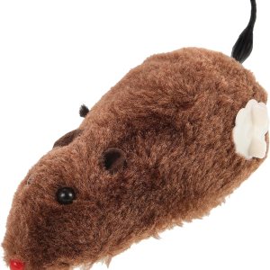 USHOBE 1 Uds. Juguetes de Halloween para correr, ratones de peluche, ratones, juguete de ratones enrollados, juguetes de ratas de viento, mini rata USHOBE 1 Uds. Juguetes de Halloween para correr, ratones de peluche, ratones, juguete de ratones enrollados, juguetes de ratas de viento, mini rata