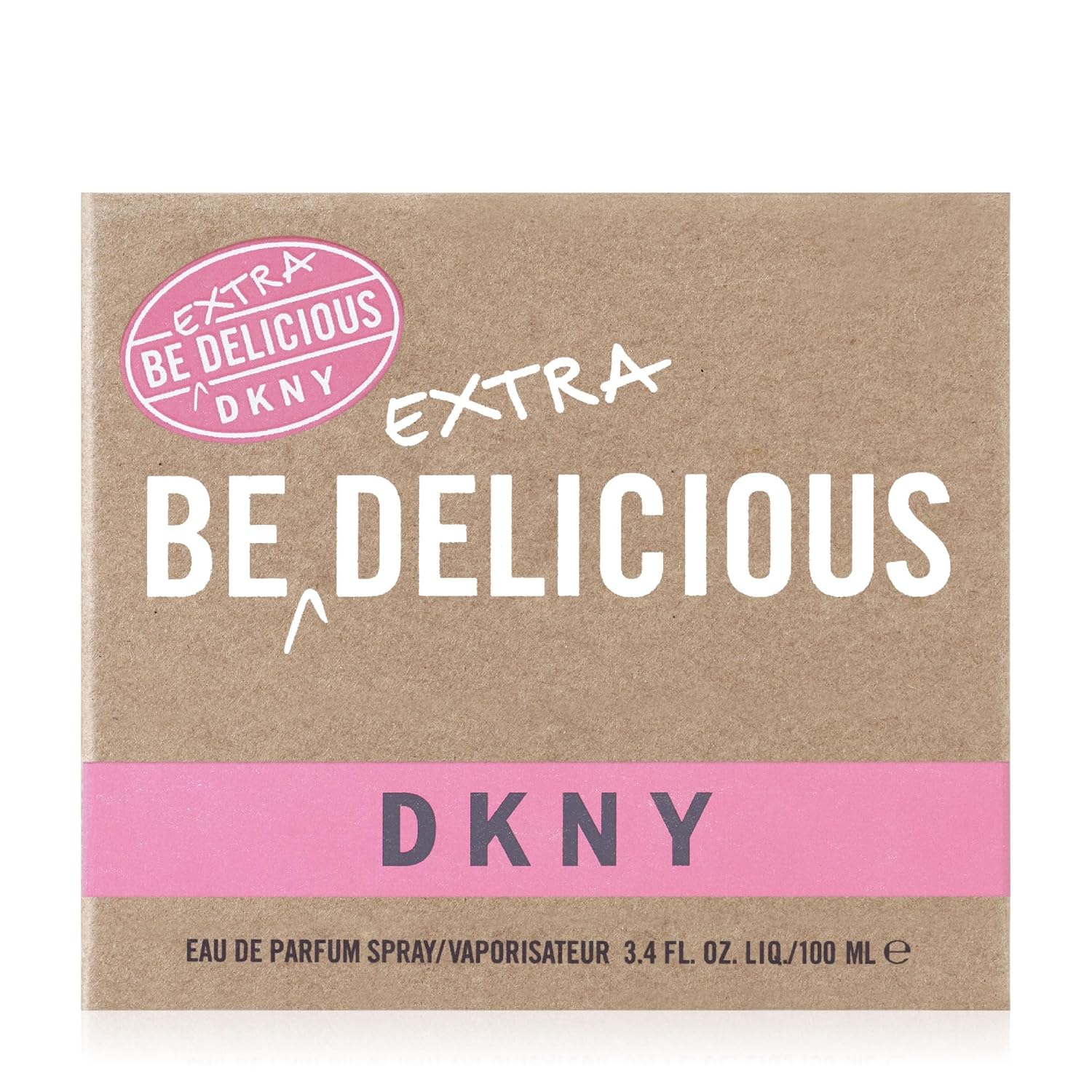 Donna Karan DKNY Be Extra Delicious Eau de Parfum Perfume Spray para mujer, 3.4 onzas líquidas