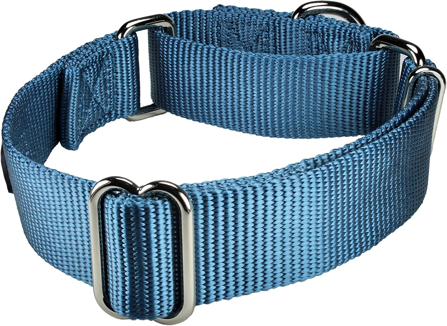 Mikivery Martingale – Collar de nailon ajustable y de seguridad para entrenamiento de seguridad, coloridos y cómodos collares para mascotas con
