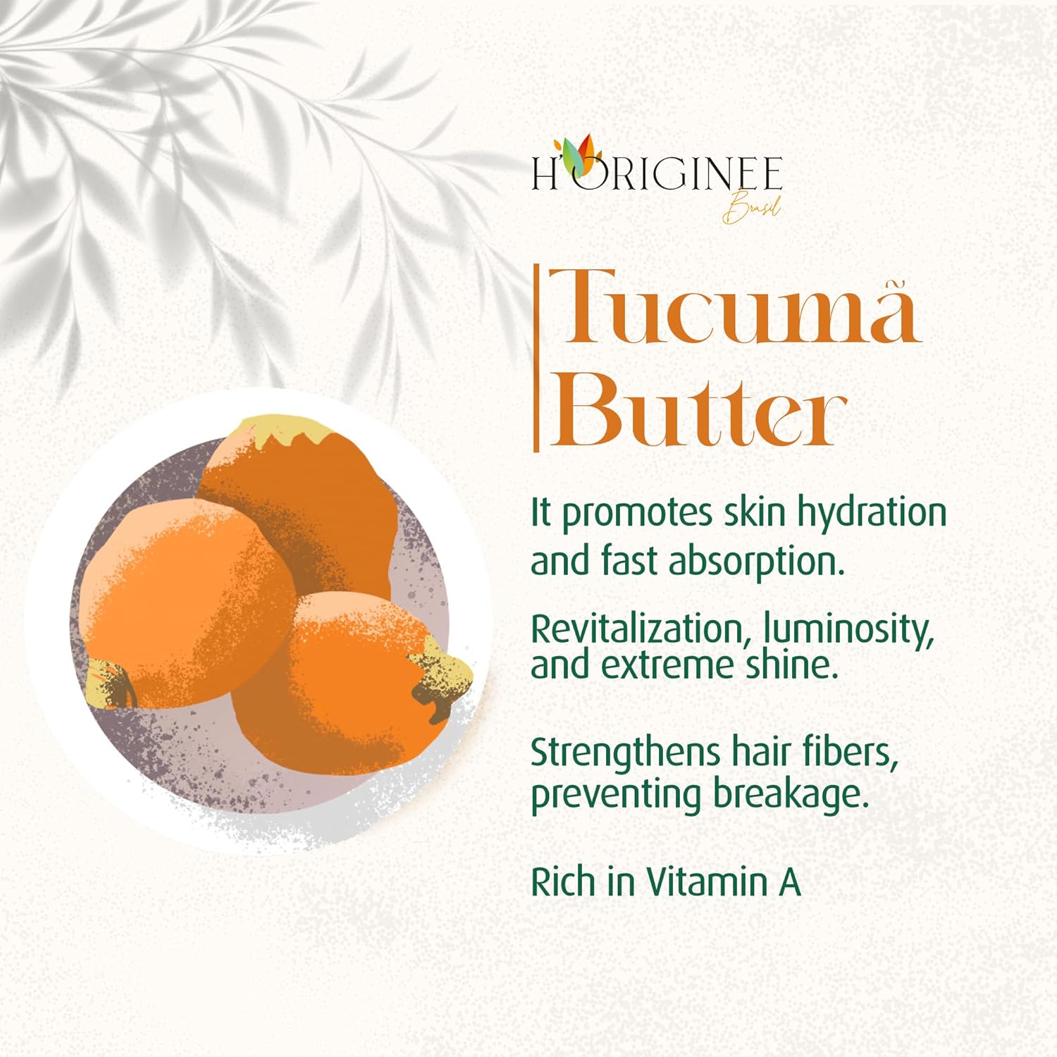 Hydracare Tucumã – Acondicionador de mantequilla – VEGANO – Hidratación, brillo y suavizado – Agua de coco y aminoácidos de remolacha – Libre de