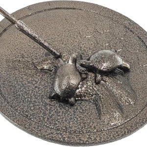 Reloj de sol tortuga, bronce envejecido Reloj de sol tortuga, bronce envejecido