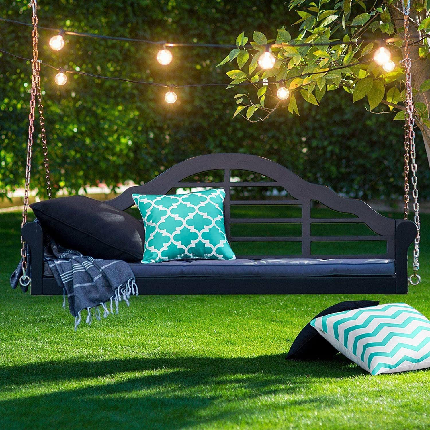 Top Finel juego de 6 fundas de almohada decorativas de lona duradera de 16 x 16 pulgadas, para exteriores, sofá, dormitorio o automóvil, 15.7 x 15.7
