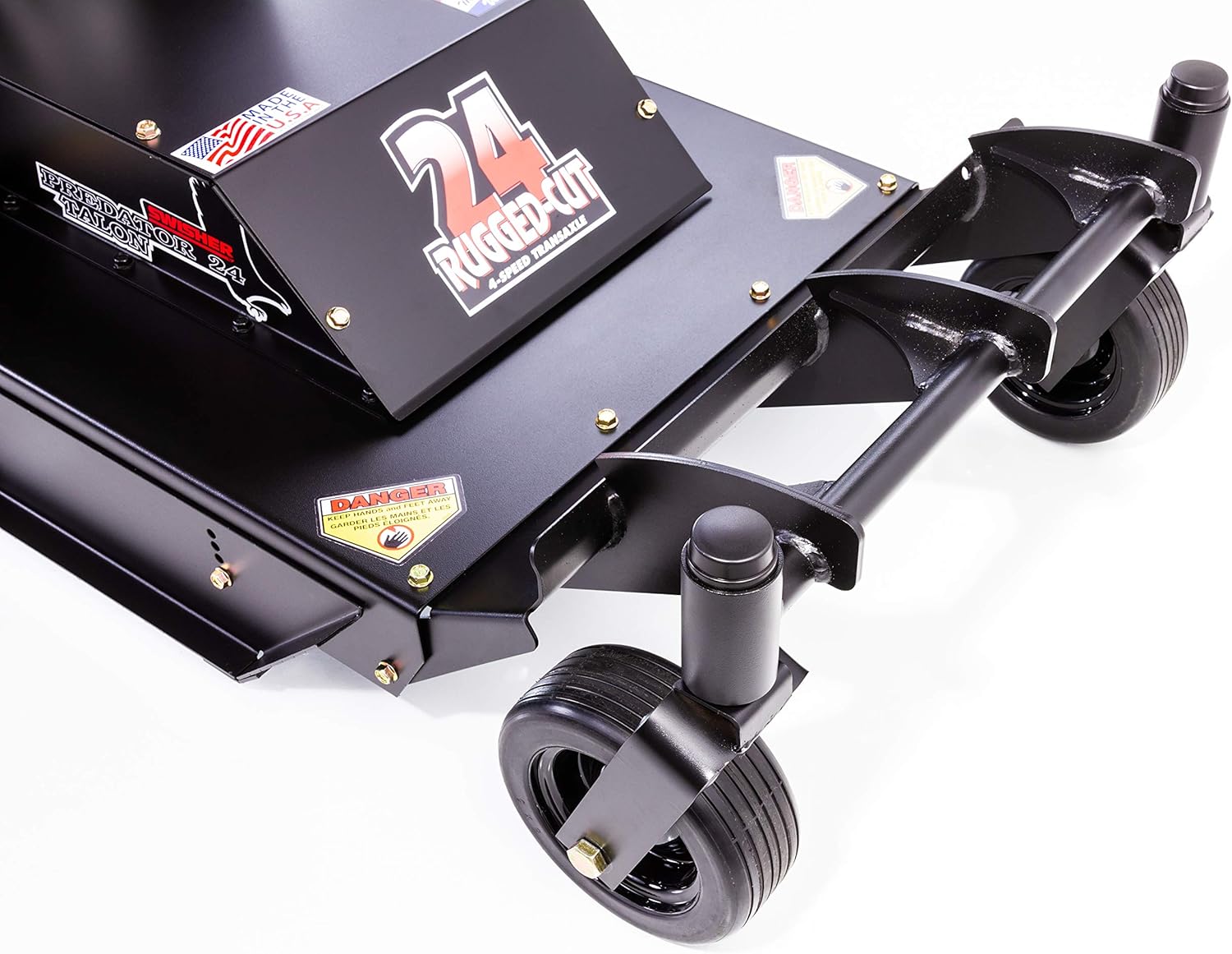 Swisher WRC11524BSC – 11.5 HP 24 in. Caminar por detrás de corte áspero con ruedas