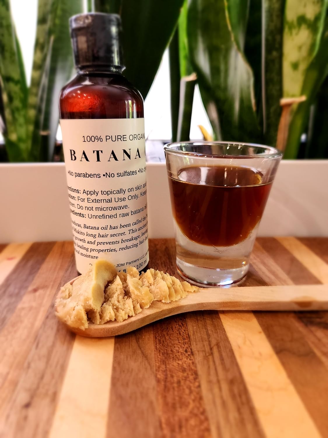 100% Natural Raw Batana Hair Oil for Hair Growth from Honduras