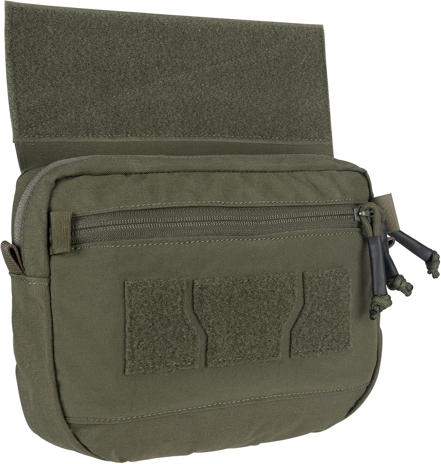 IDOGEAR Bolsa táctica de volcado para caída, chaleco para administrador, bolsa organizadora de herramientas Molle, con panel de gancho y bucle para