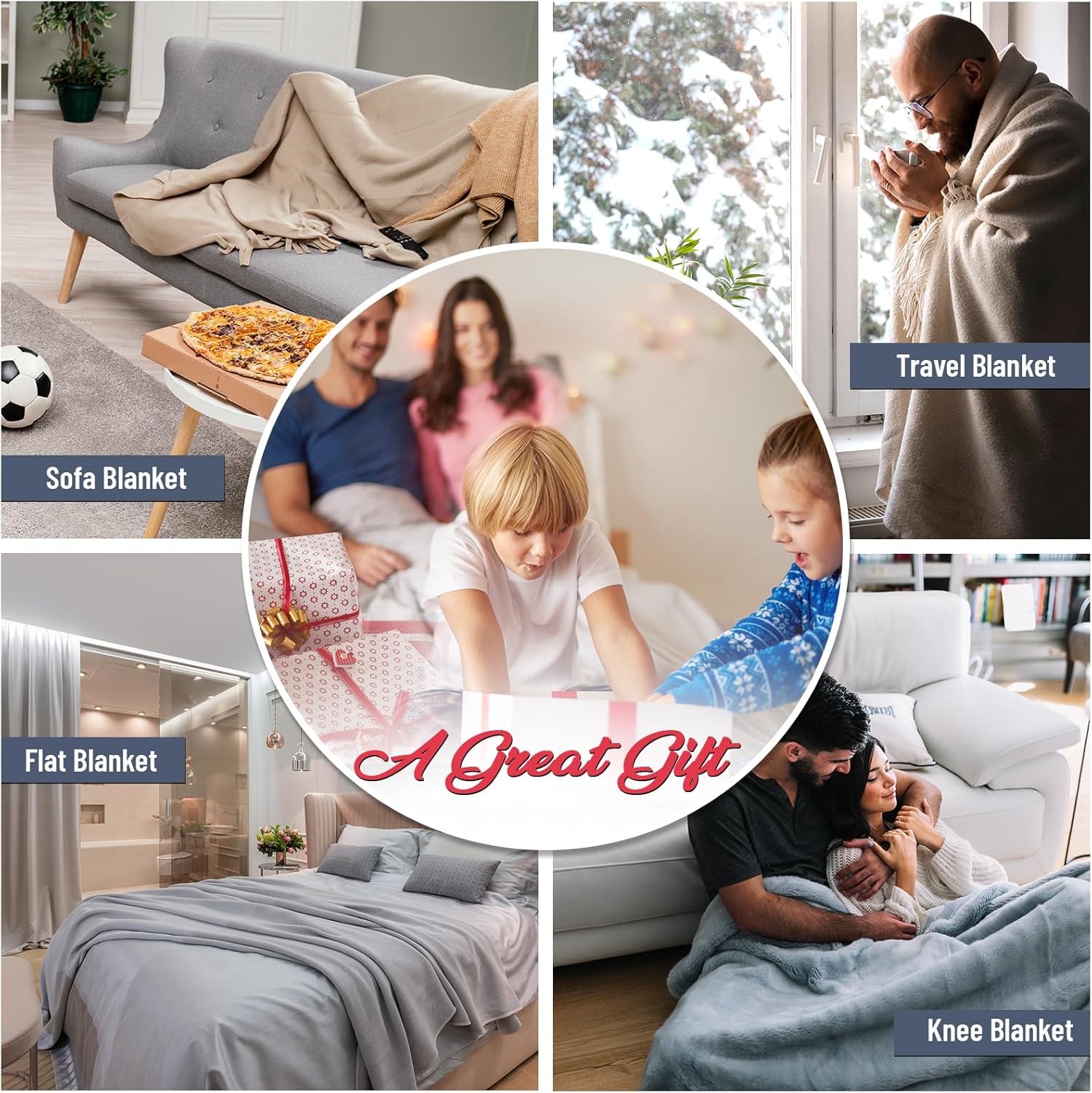 Manta personalizada con imagenfoto  Manta de franela personalizada para mujeres y hombres  Manta personalizada para regalos de Navidad, San