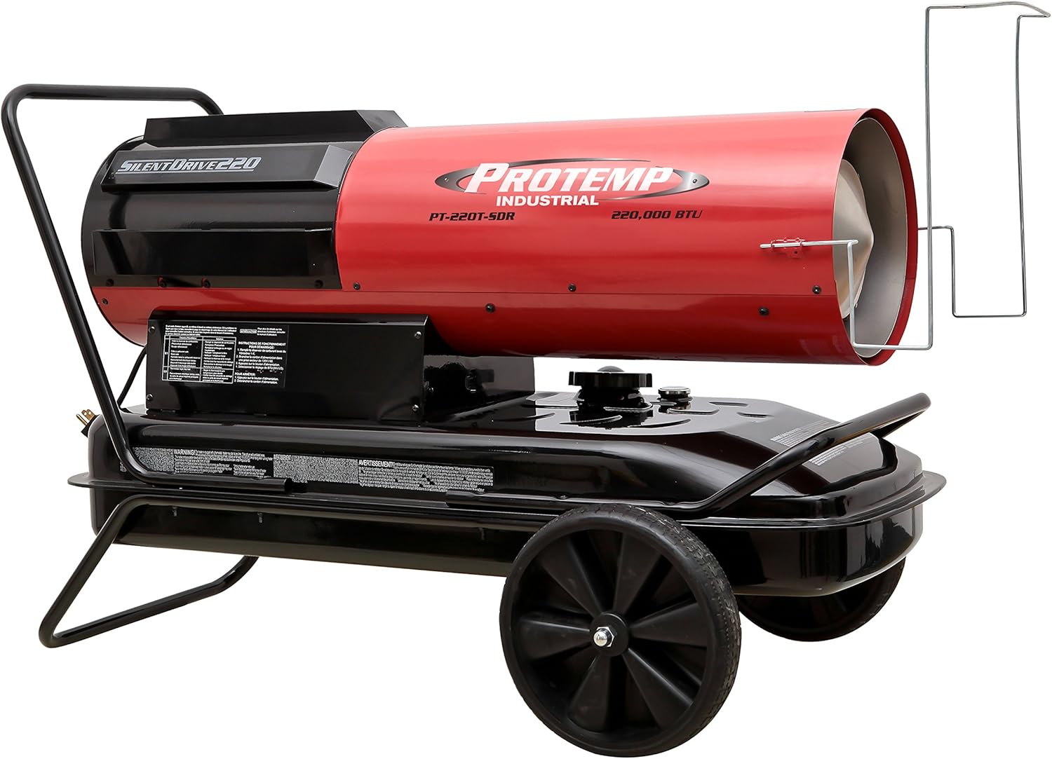 Protemp 220,000 Btu KerosenoDiesel Calentador de aire forzado con termostato (Pt-220T-Sdr)