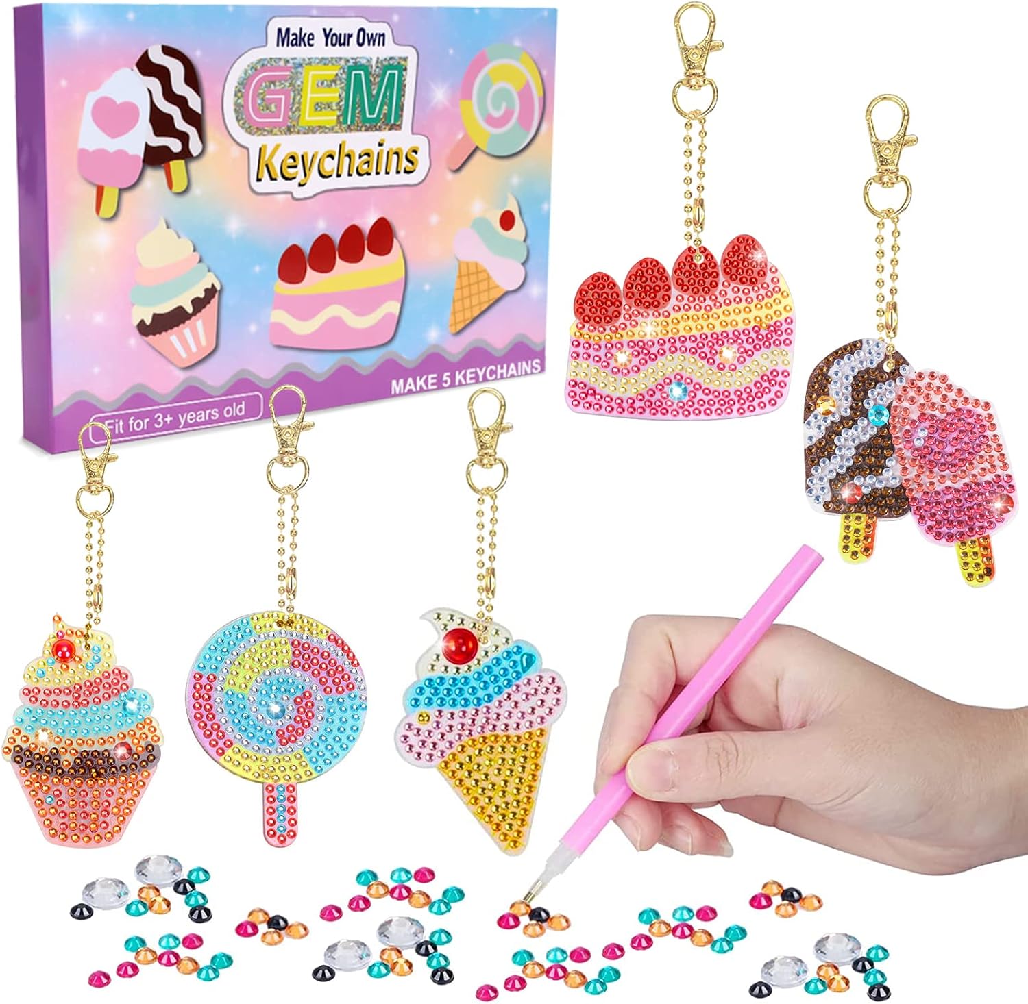 Manualidades para niñas de 8 a 12 años kits de arte de diamantes para niños de 6 a 12 años  Ideas de regalo para niñas de 4 5 6 7 8 9 10 11 12