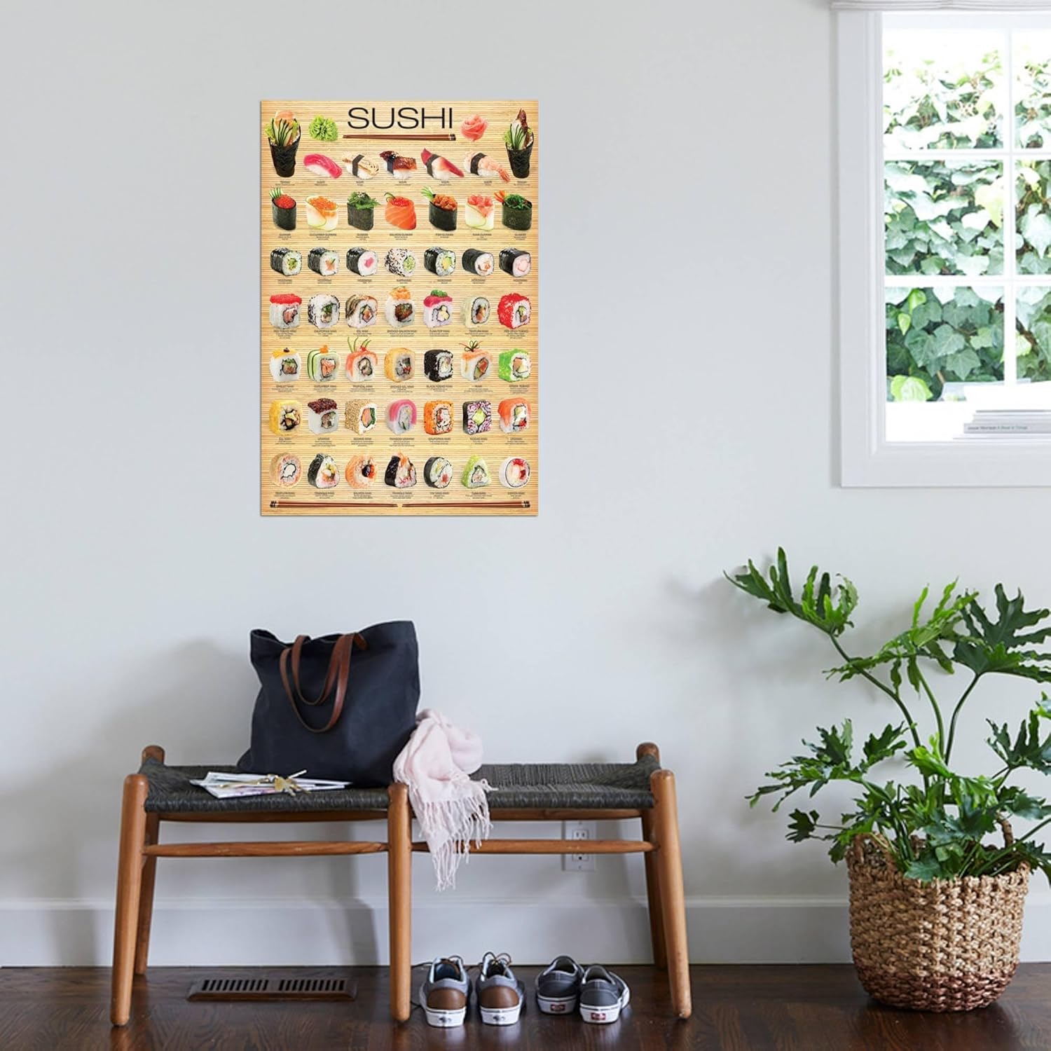 AllPosters Póster de pared Collage de sushi, 24×36