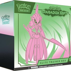 POKEMON TCG Scarlet and Violet Paradox RIFT Elite Trainer Box – Iron Valiant POKEMON TCG Scarlet and Violet Paradox RIFT Elite Trainer Box – Iron Valiant