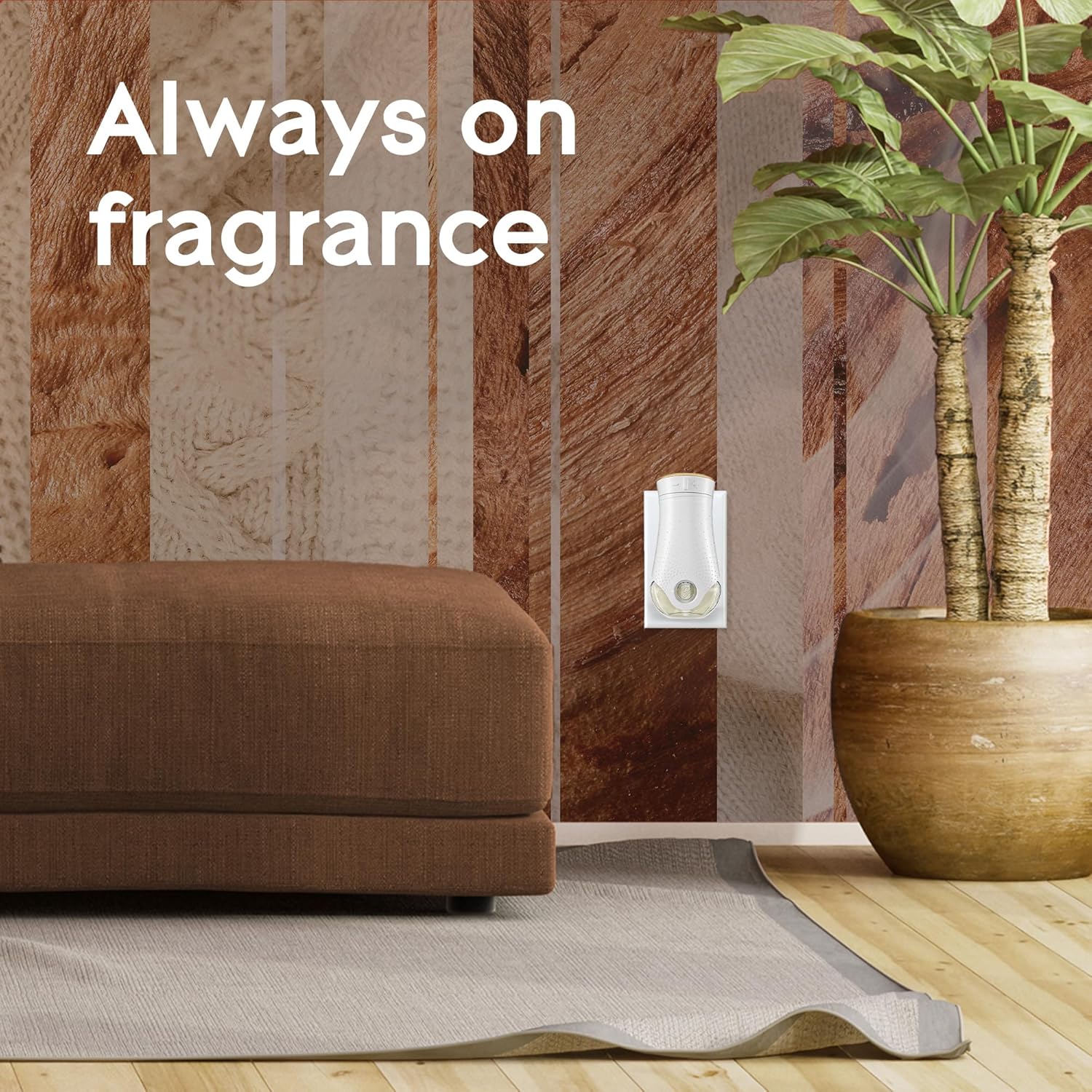 Glade PlugIns – Recambios de ambientador, aceites esenciales y perfumados para el hogar y el baño, maderas de cachemira, 0.67 onzas líquidas, 10