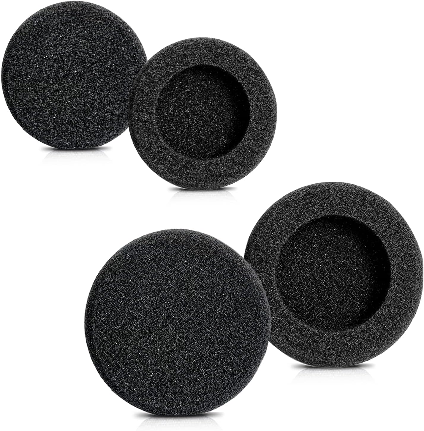 Plantronics – Almohadillas de espuma de repuesto para auriculares Plantronics HW251N HW261N HW510 HW520 Blackwire C320 3210 3220 3320 Jabra PRO 920