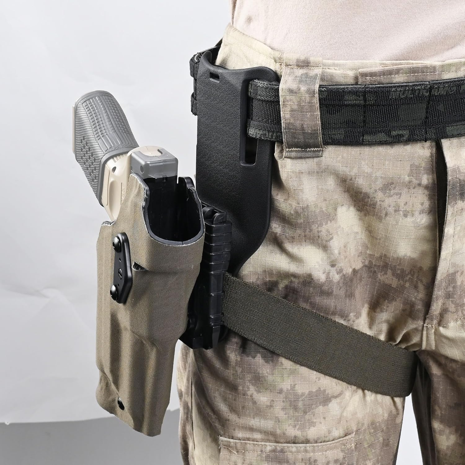 Adaptador de soporte táctico para torniquete con kit QLS adaptador de extensión para funda de extracción rápida, kit de sistema de bloqueo rápido,