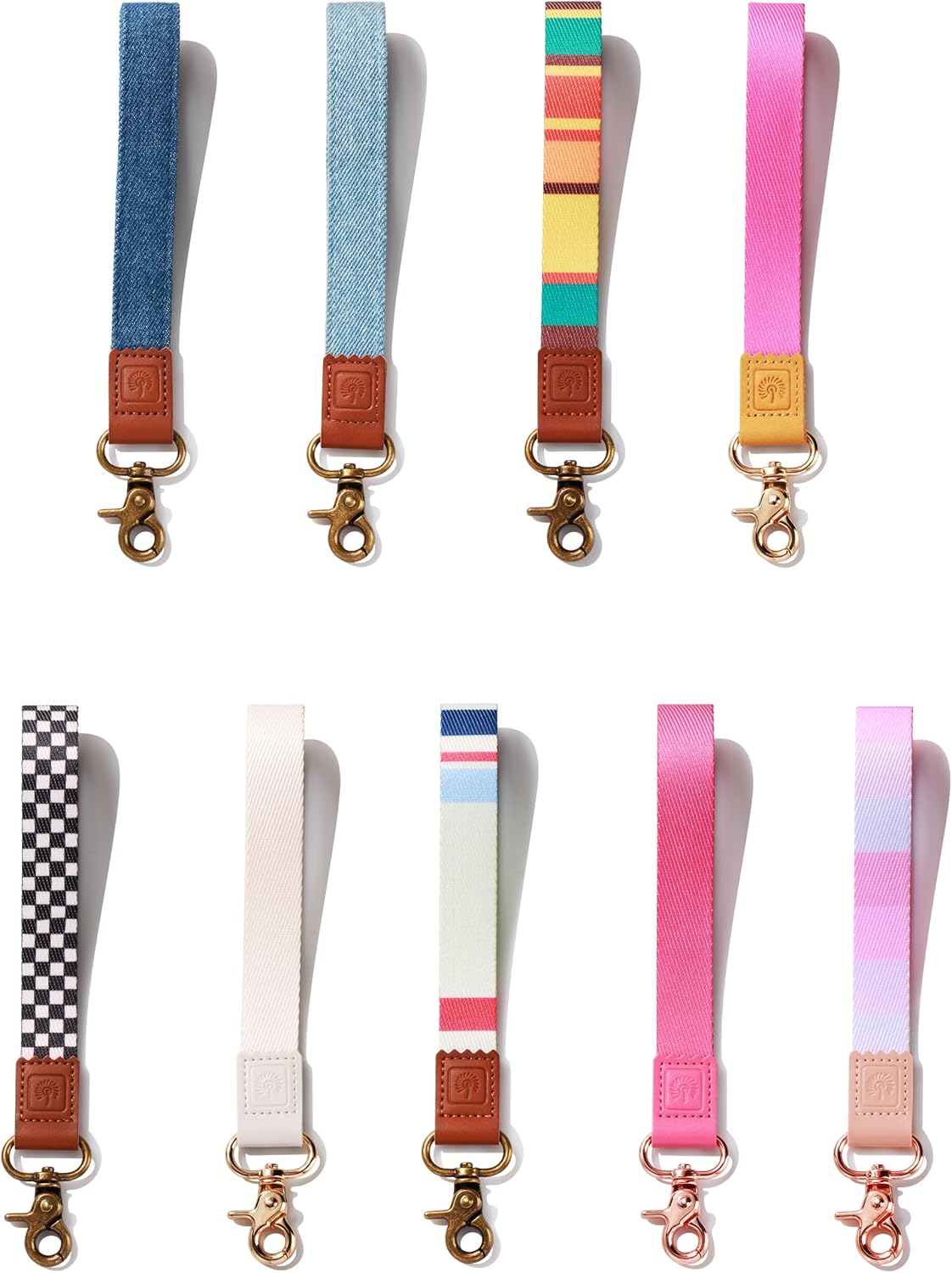 Llavero de muñeca para llaves, diseño original, bonita correa de llavero  Soporte para tarjetas de identificación para llaves de coche