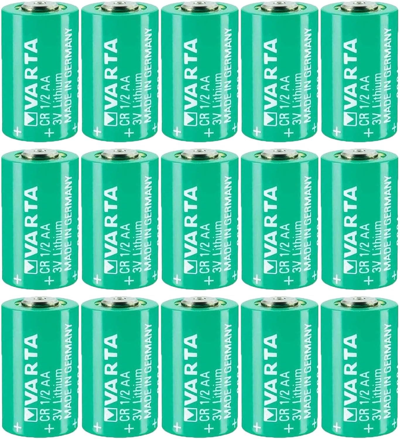 Batería CR12AA para Varta CR12AA para Varta CR 12 AA Series Litio 3 V 950 mAh Batería cilíndrica