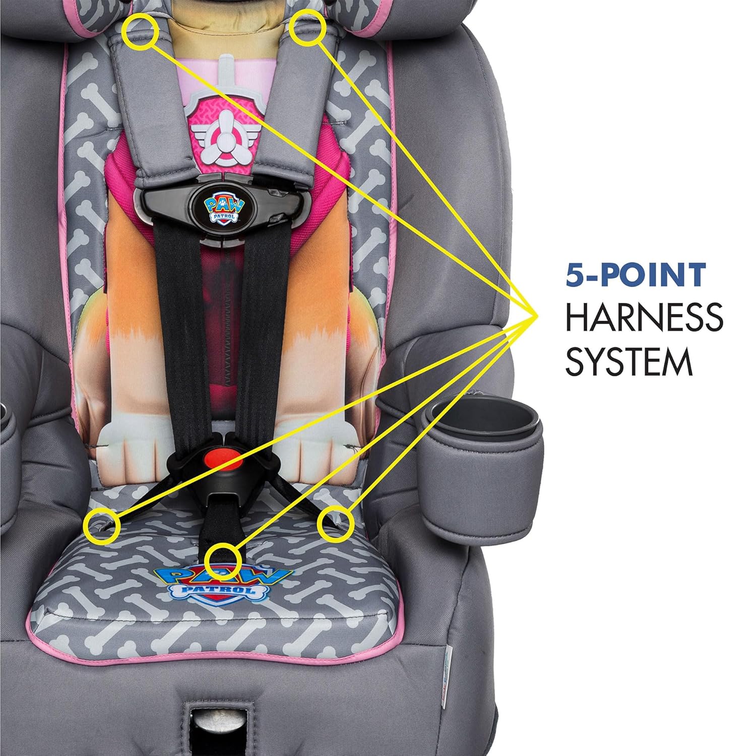 KidsEmbrace Nickelodeon asiento para automóvil de Skye de Paw Patrol