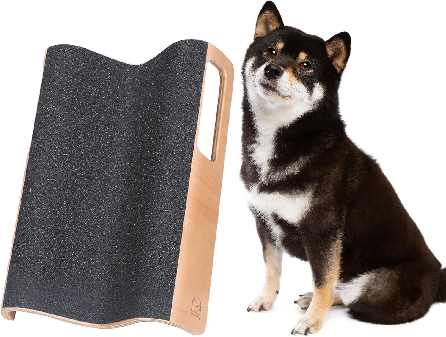 Almohadilla para rascar en forma de M para uñas, lima de uñas de perro, juguete para el mantenimiento de uñas de perro, uñas laterales acortadas