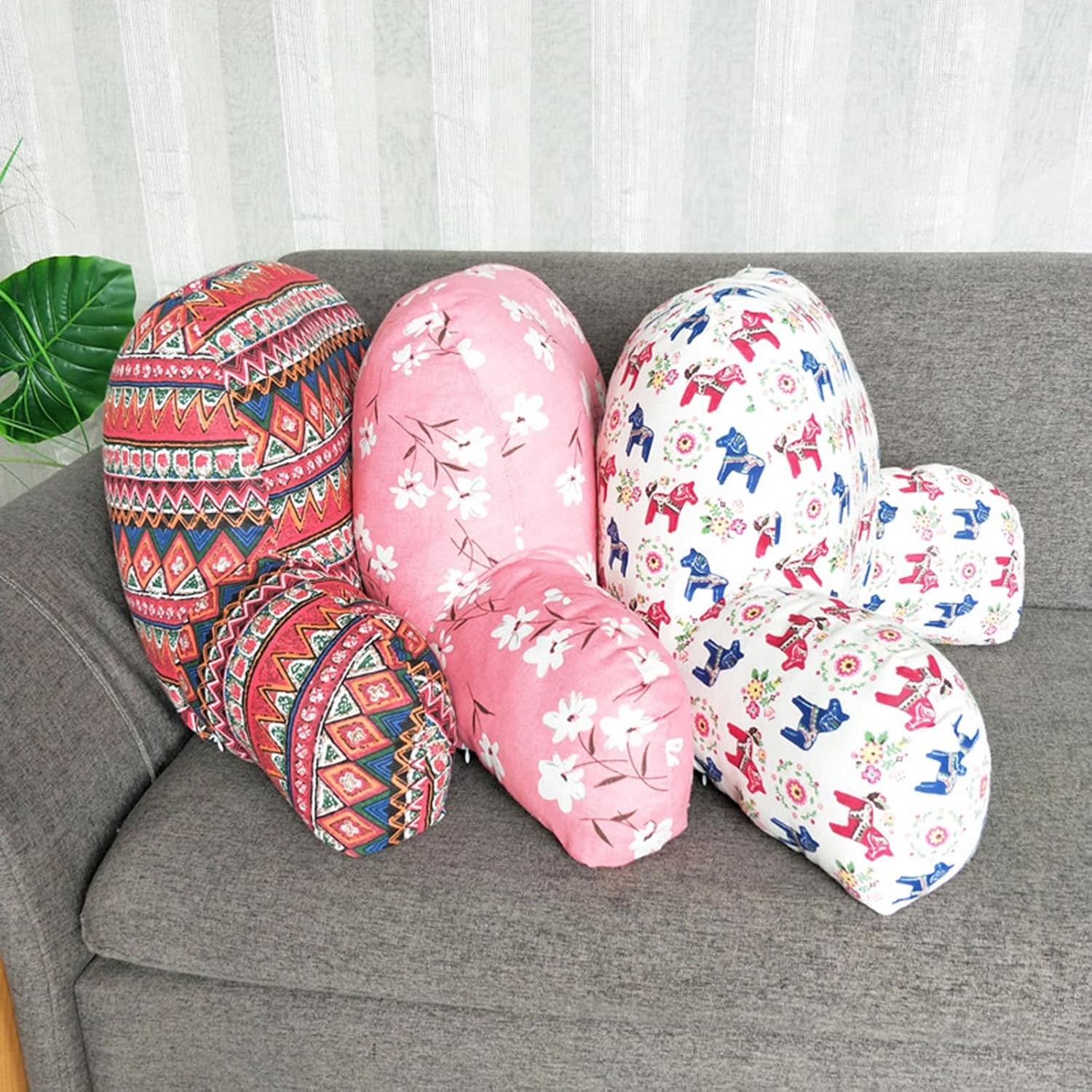 Almohada de lectura con brazosSoporte de espalda para sentarse en la camasofá cuello, lumbar y cojín de apoyo de espalda baja coxis, patrón