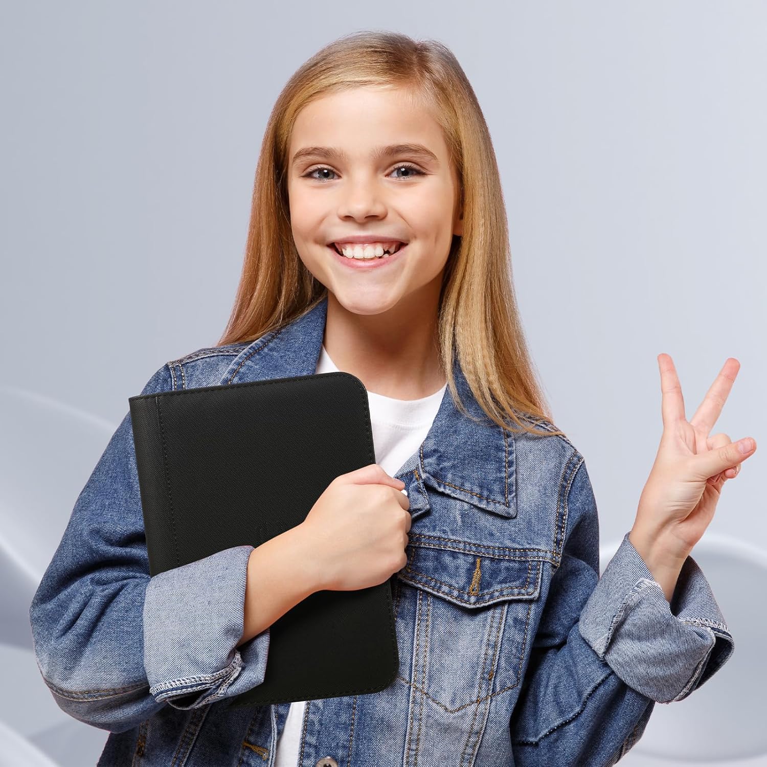 Carpeta de tarjetas coleccionables con mangas, álbum de soporte para coleccionar, capacidad para hasta 288 tarjetas con 36 páginas resistentes,