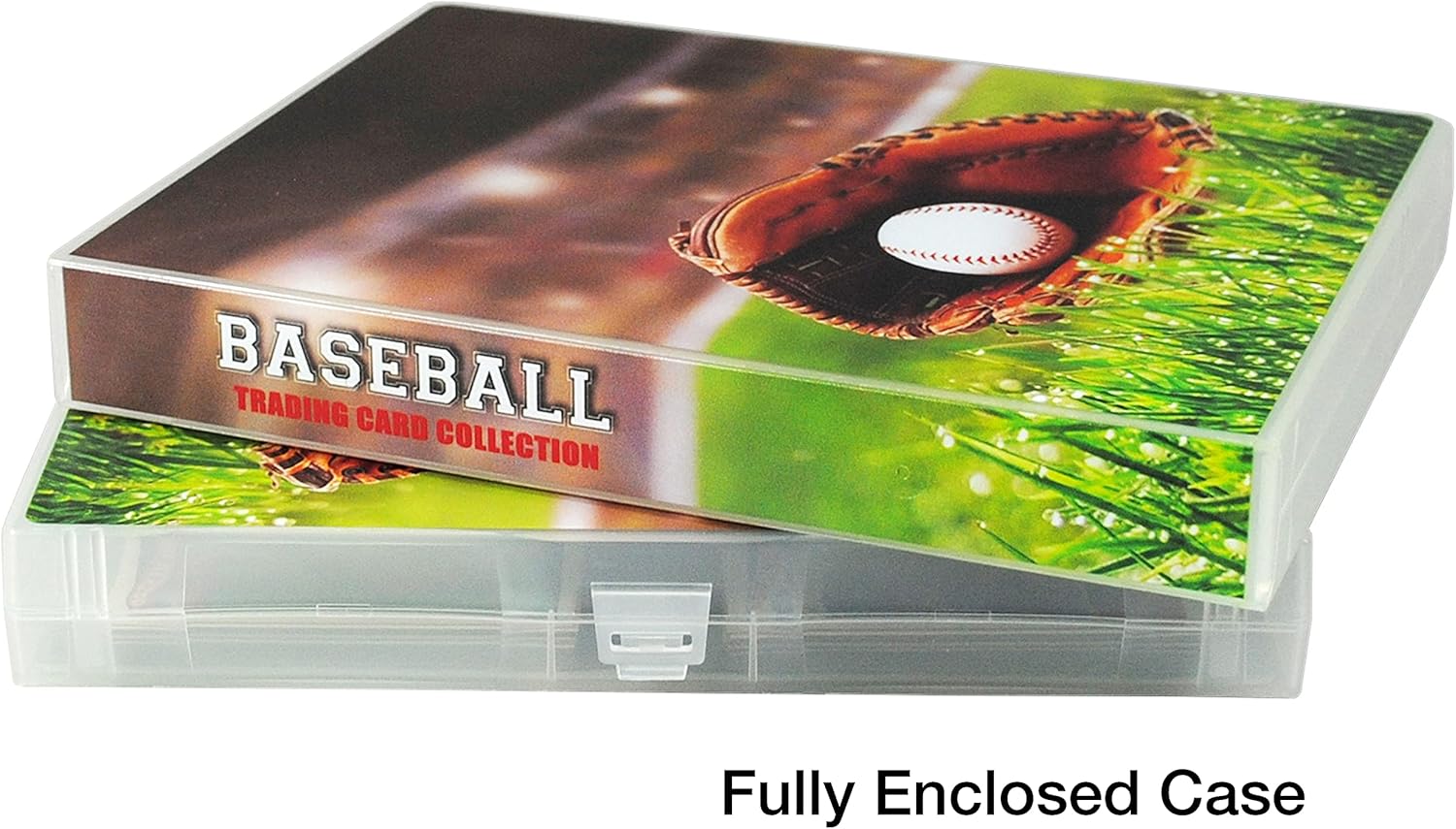 UniKeep Mini carpeta con temática de béisbol para tarjetas coleccionables  Capacidad para hasta 200 tarjetas