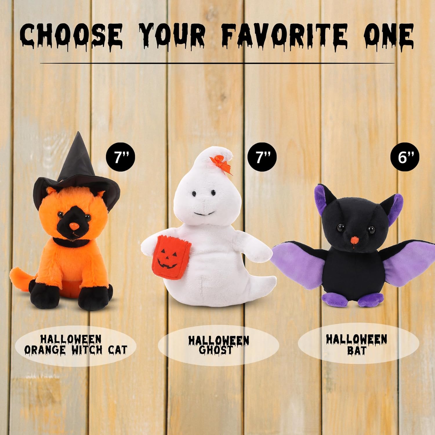 Fantasma espeluznante de Halloween  Juguete de peluche suave inquietantemente adorable  Decoración perfecta de Halloween y regalo para todas las