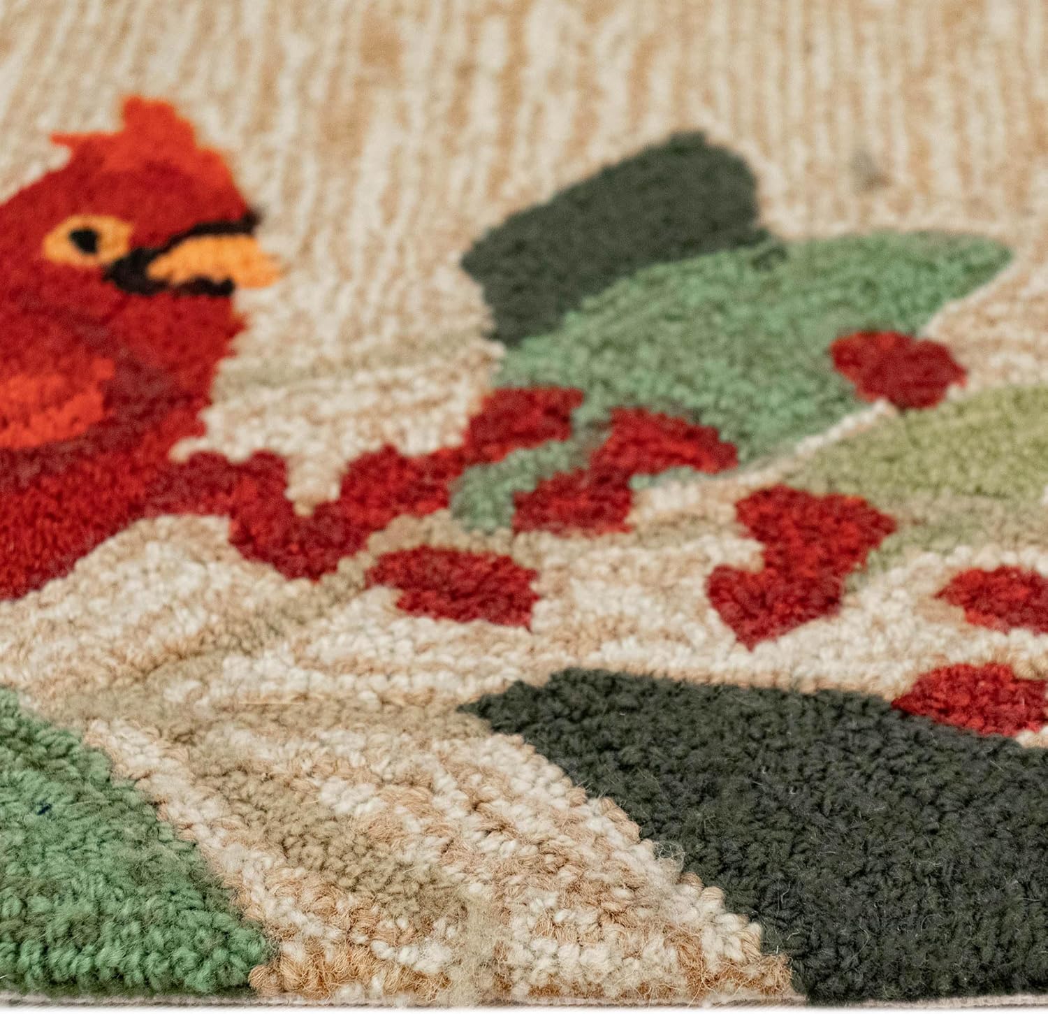 Liora Manne FrontPorch – Alfombra para interiores y exteriores, diseño novedoso, enganchada a mano, resistente a la intemperie, estabilizada a los