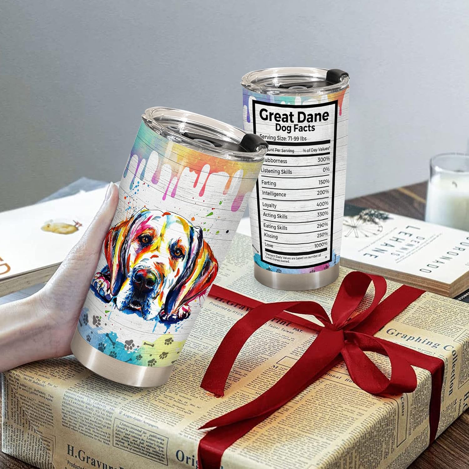 Regalos para los amantes del gran danés para el día del padre, regalos para los dueños, día del padre, regalo de cumpleaños para mamá gran danesa,
