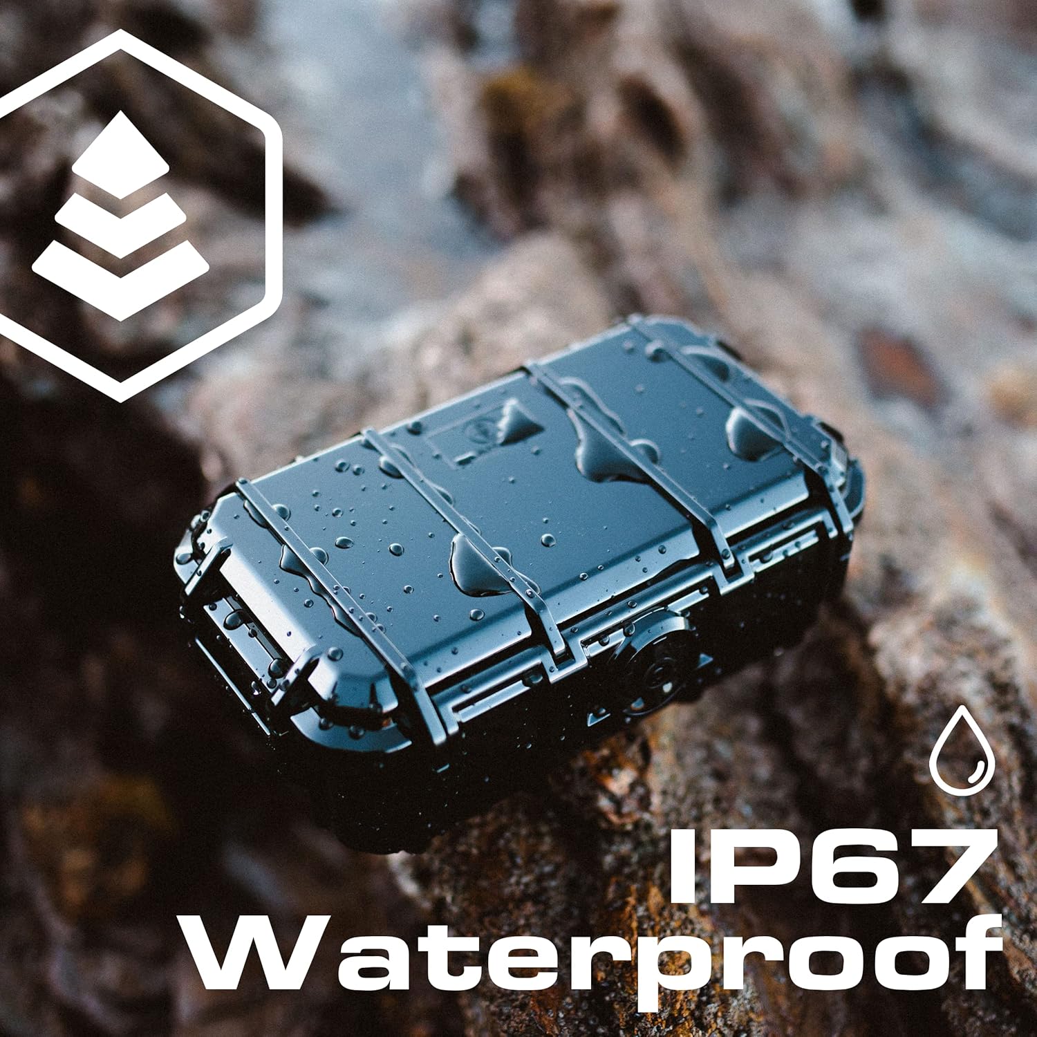 Evergreen Funda protectora impermeable 57 Dry Box  Seguro de viaje, especificaciones mil, fabricado en Estados Unidos, para cámaras, teléfonos,