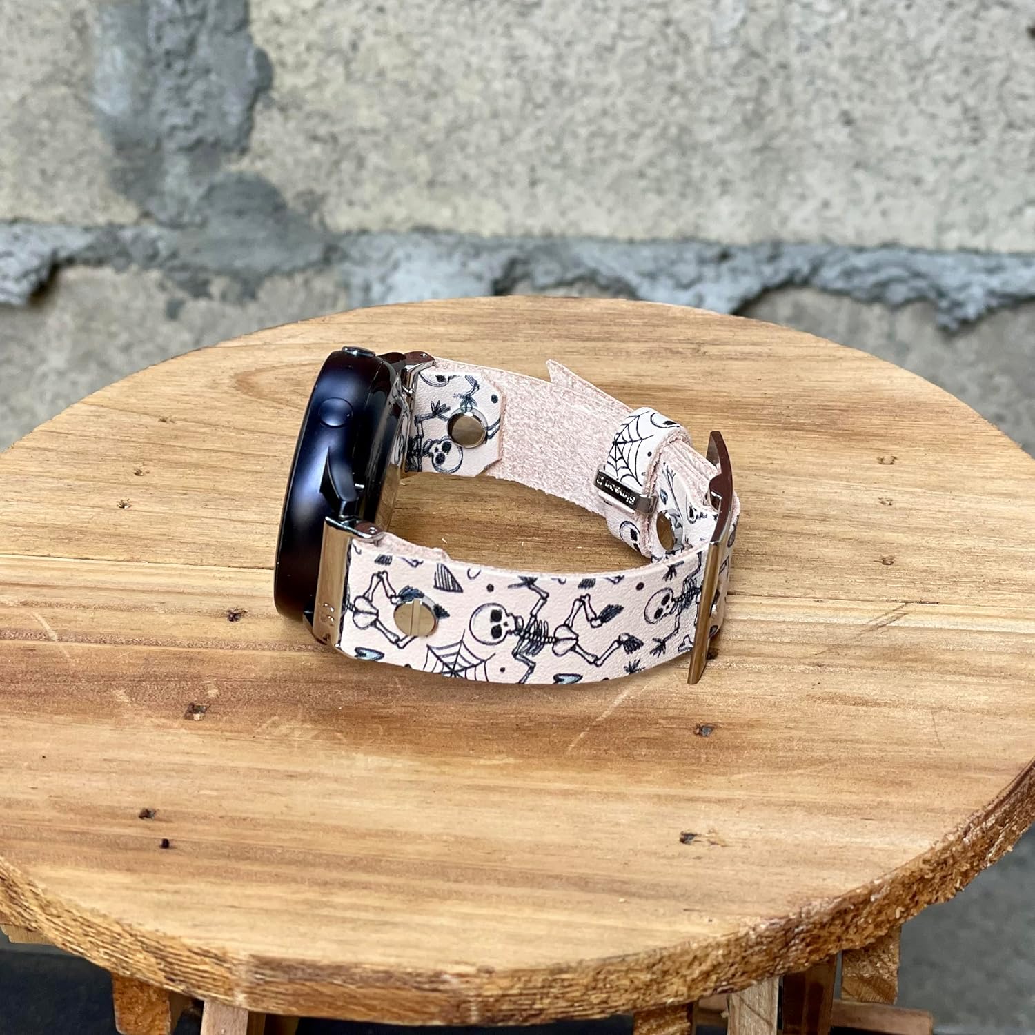20mm Watch Band for Samsung Galaxy Watch 5 & 6 (44mm 40mm), Watch 6 Classic (43mm 47mm) Galaxy Watch 5 Pro 45mm – Halloween Motives Bracelet