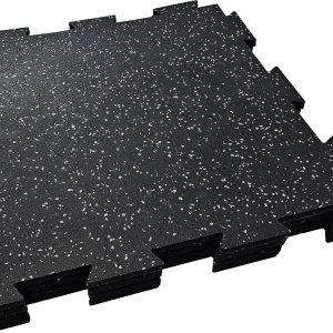 Rubber King – 10 azulejos entrelazados de 0.748 x 0.748 x 0.236 in, azulejos de goma 100% reciclada, tapete de ejercicio para gimnasio en casa, Rubber King – 10 azulejos entrelazados de 0.748 x 0.748 x 0.236 in, azulejos de goma 100% reciclada, tapete de ejercicio para gimnasio en casa,