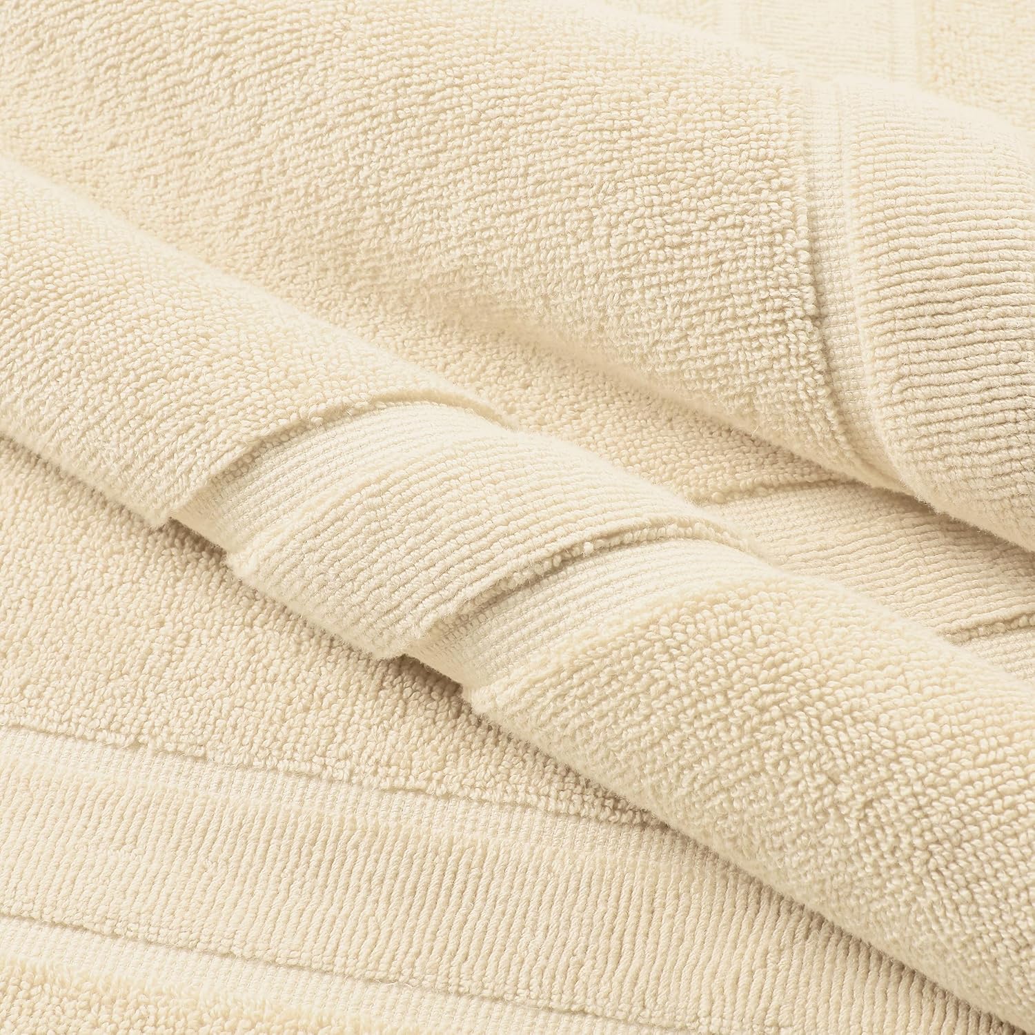 GLAMBURG Paquete de 2 tapetes de baño de algodón prémium de 20 x 32 pulgadas, 100% algodón hilado en anillo, calidad de hotel y spa, 21.16 ozm,