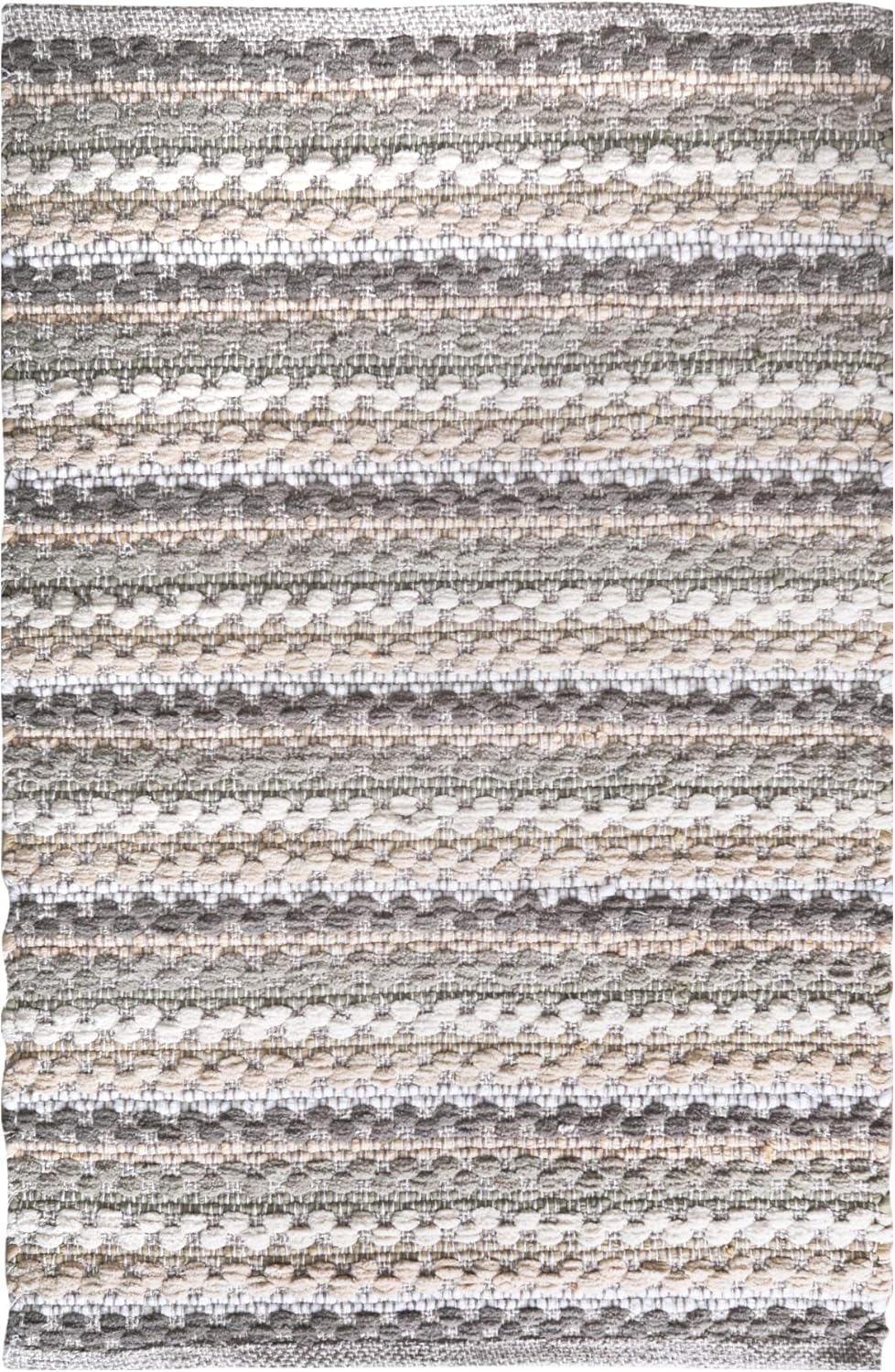 Alfombra de baño de felpilla de 24 x 36 pulgadas, 100% algodón, suave, absorbente y lavable a máquina, combo de lino