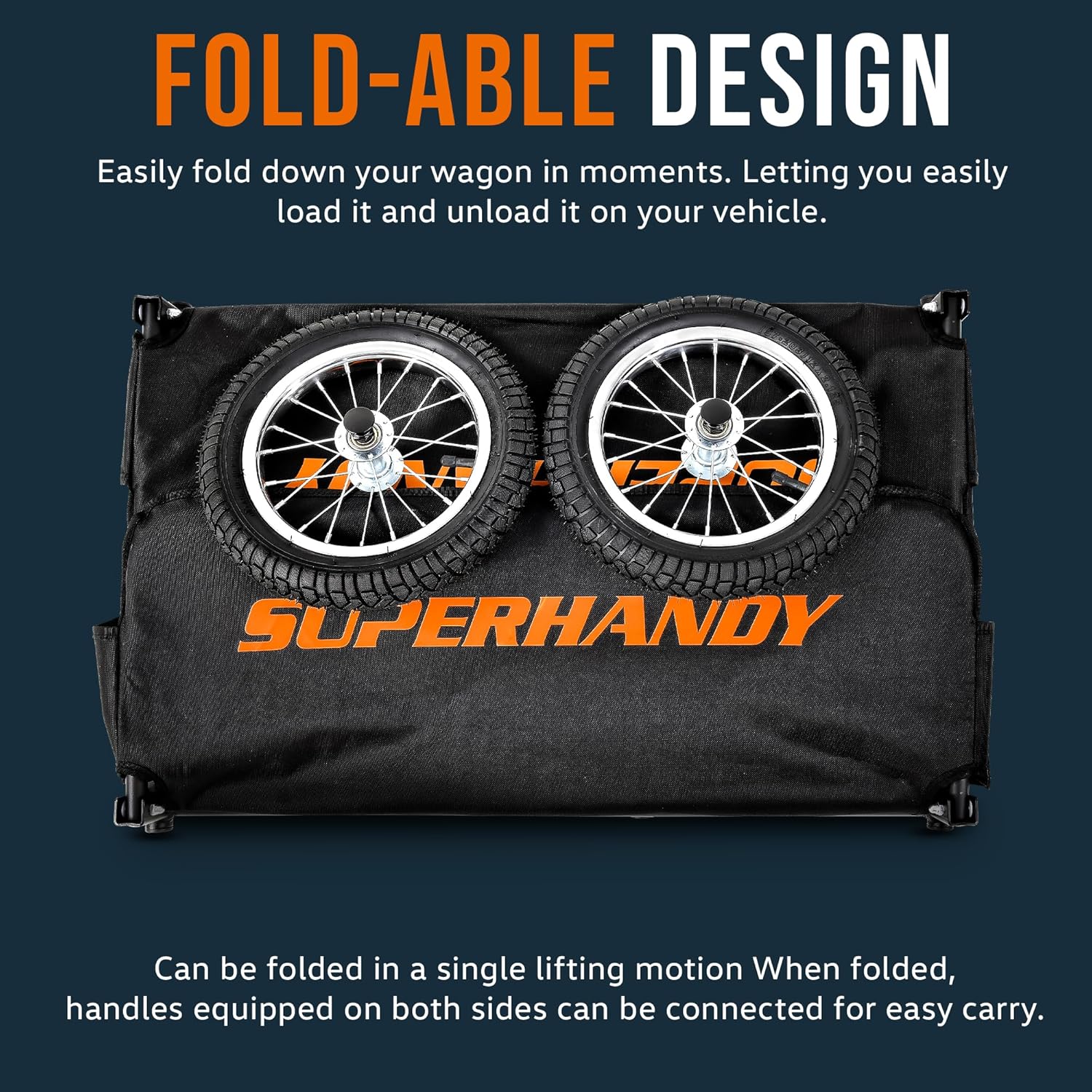 SuperHandy Carro plegable, ligero, capacidad de 155 libras, montaje sin herramientas, compatible con scooters de movilidad GUT112GUT140GUT142
