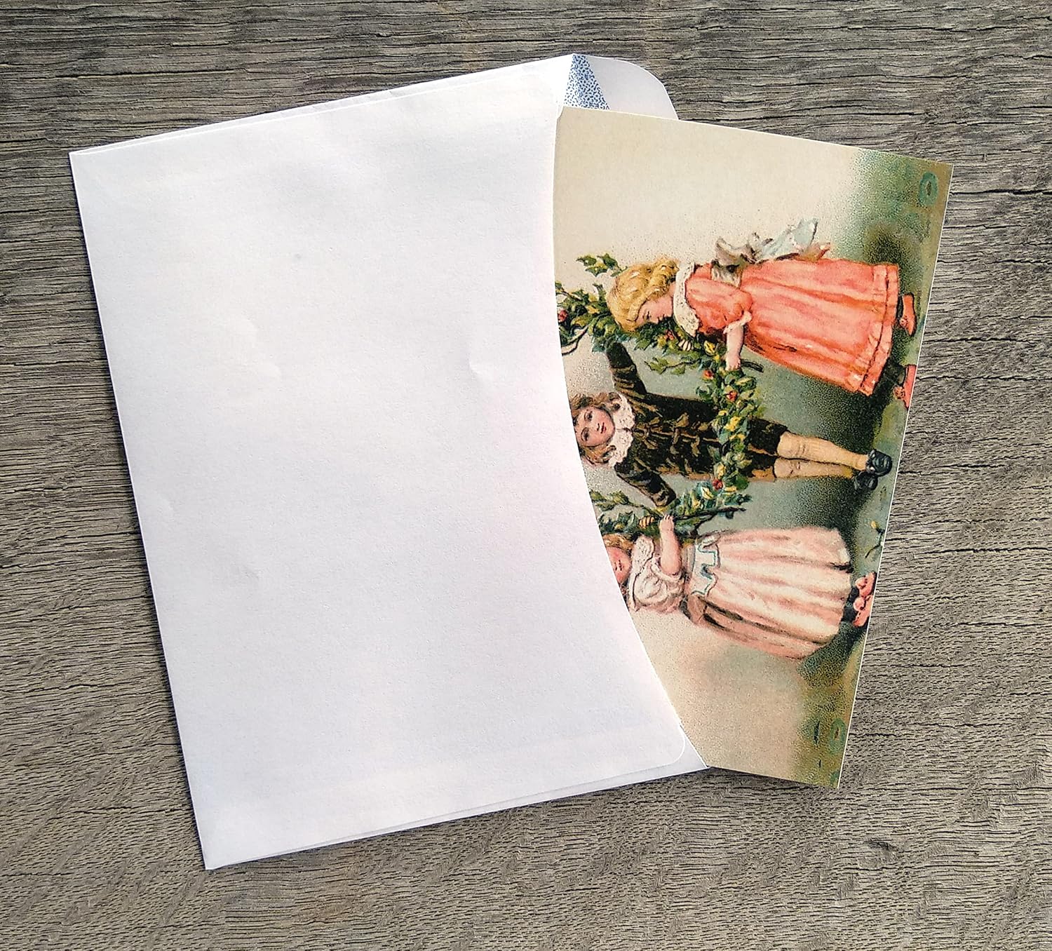 PIXILUV White Christmas (paquete de 12) tarjetas de notas pequeñas tarjetas de felicitación # escenas de Navidad frías invernales  postales de