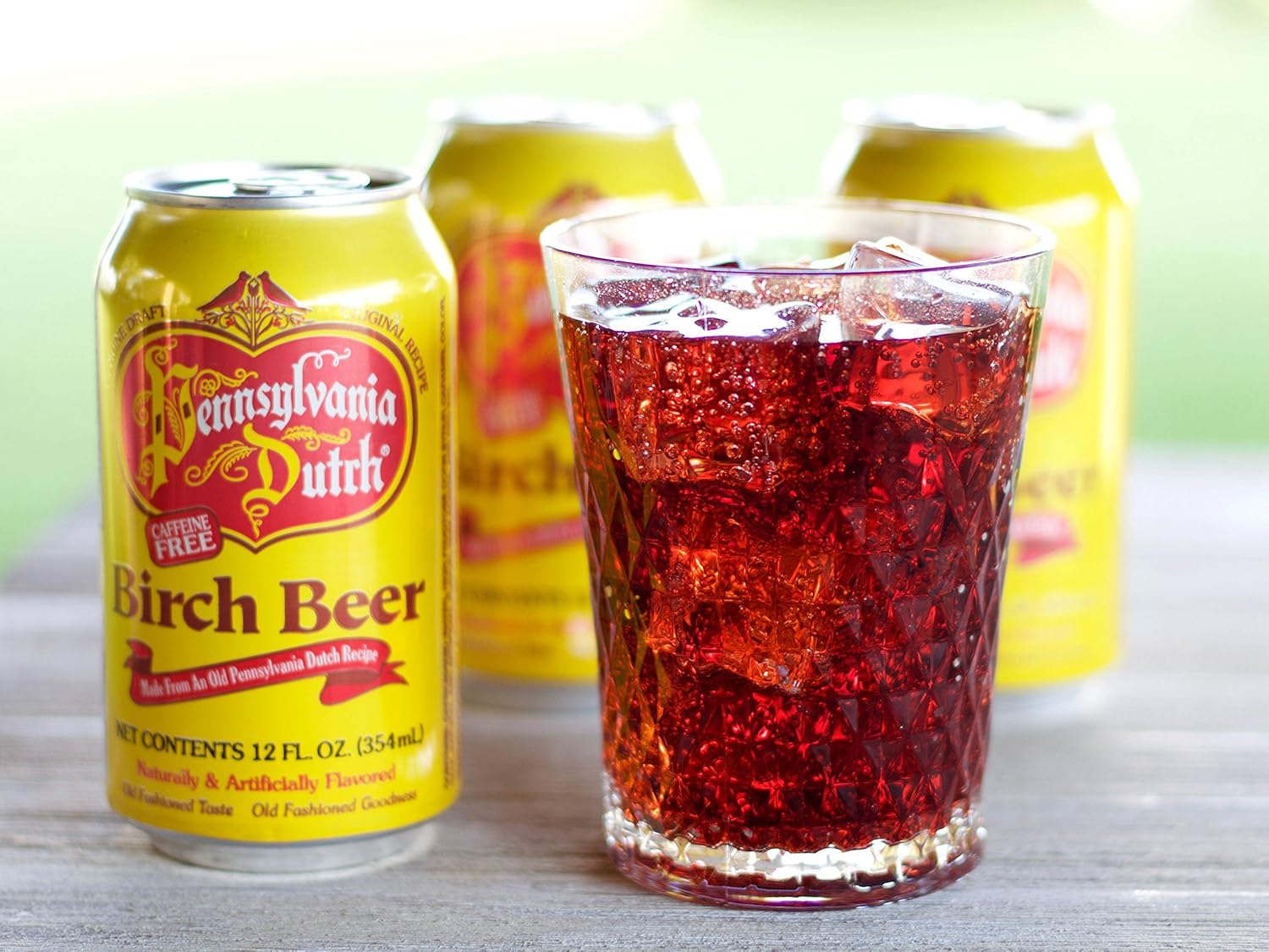 AmishTastes PA – Cerveza de abedul holandés, protegida con espuma de alta densidad, 12 onzas (caja de 24)