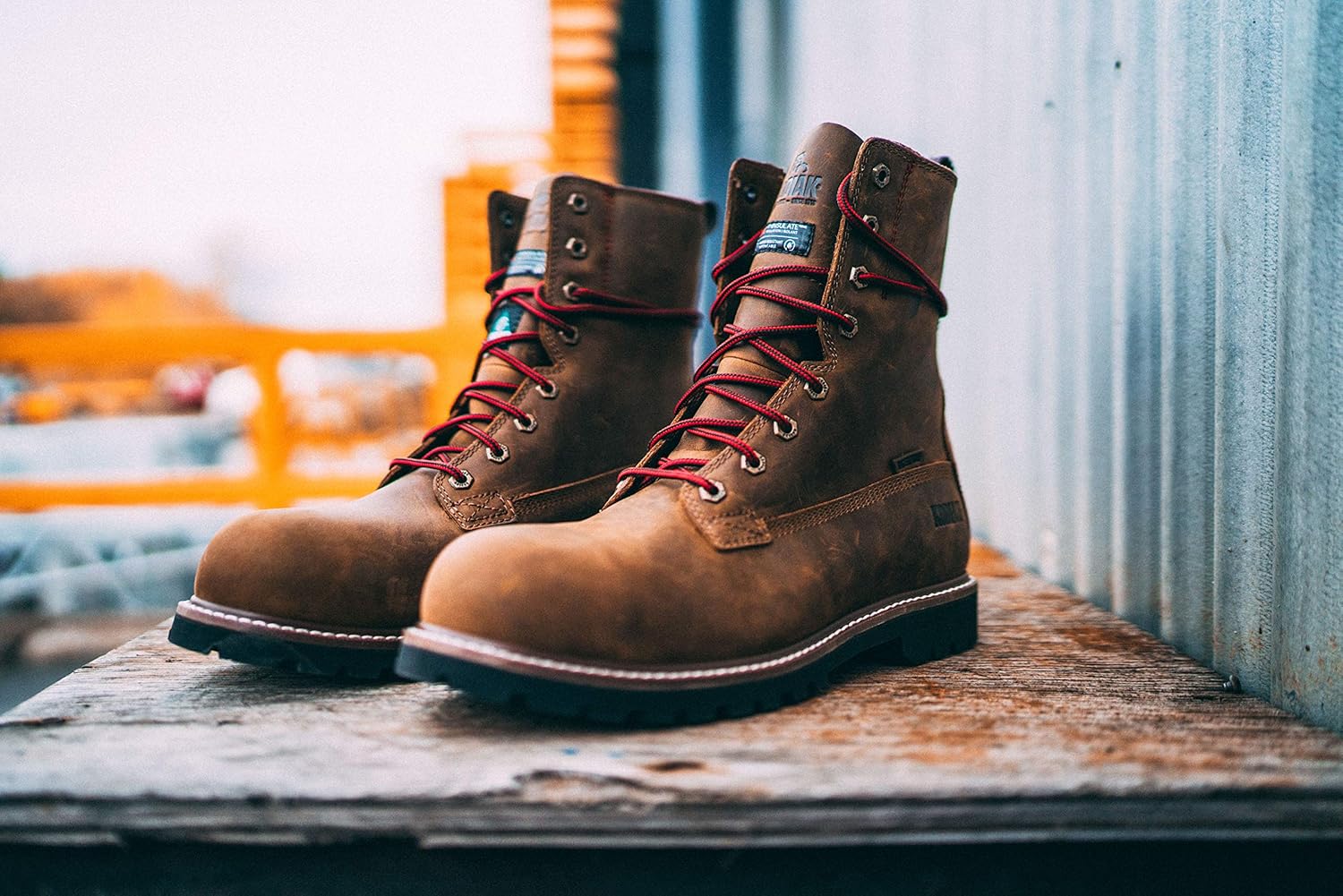 Kodiak Botas industriales impermeables McKinney de 8 pulgadas para hombre