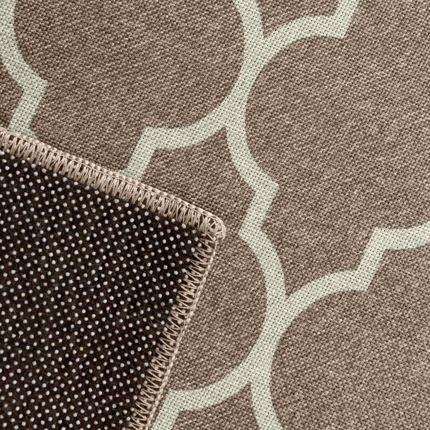 jinchan Alfombra marroquí de 2 x 3 pulgadas, alfombra de entrada, cocina, baño, alfombra geométrica, tapete suave para interiores, alfombra de