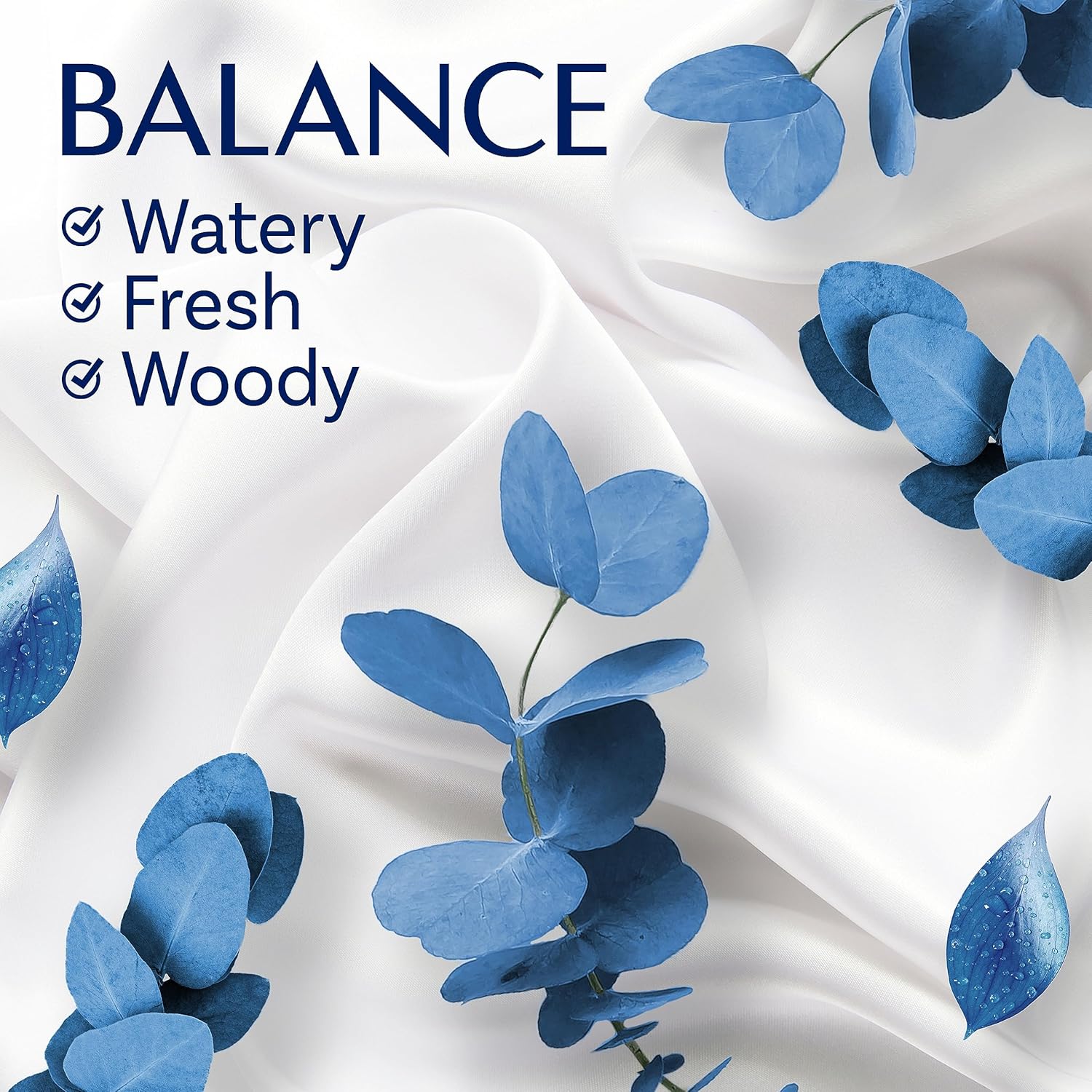 Downy Infusiones – Cuentas potenciadoras de aroma para lavar, equilibrar, lluvia crujiente y eucalipto azul, 13.4 onzas