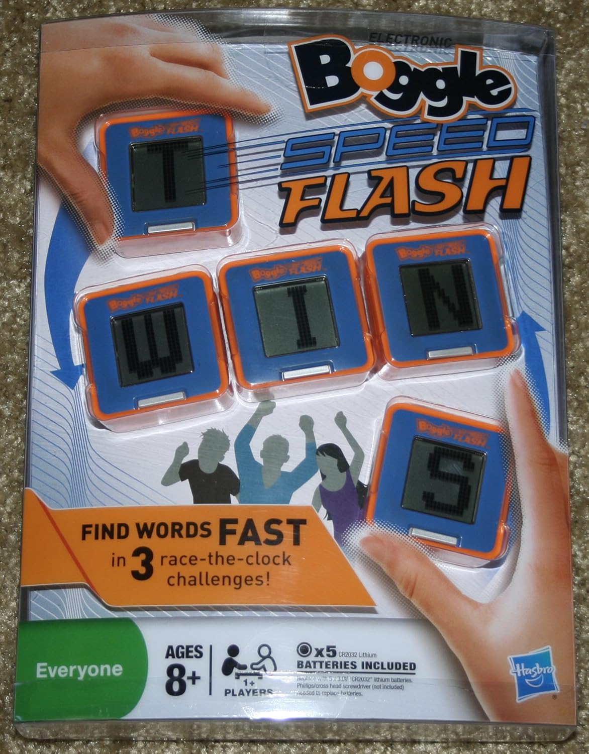 Juego flash de velocidad exclusivo de boggle electrónico