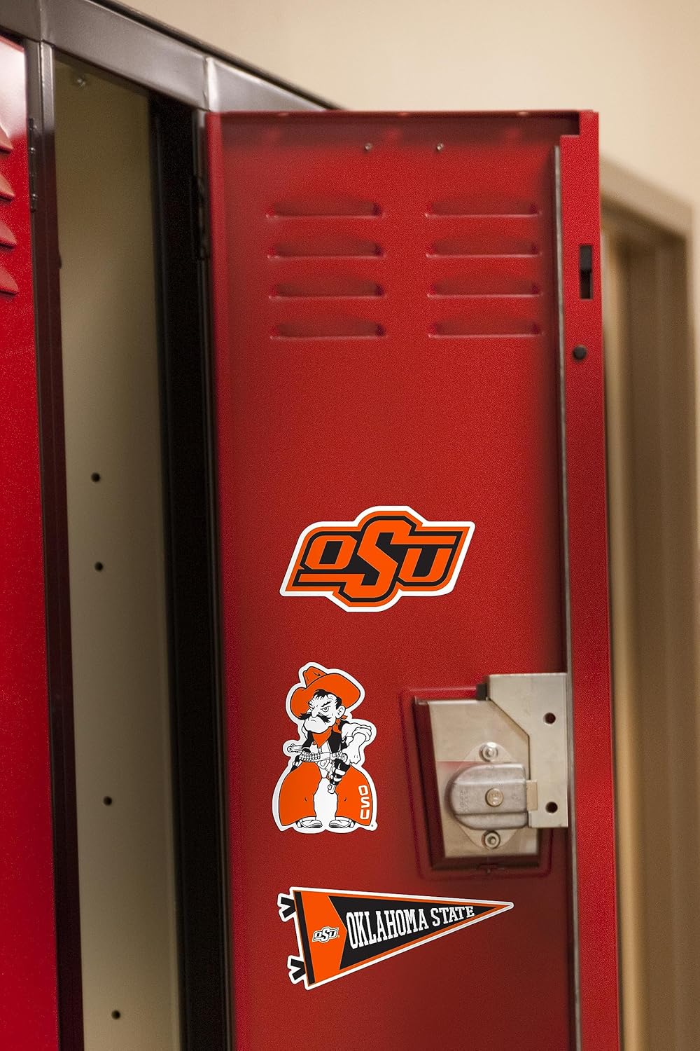 Oklahoma State University – Juego de 9 calcomanías de vinilo grandes de lujo de 9 quilates, para laptop, botella de agua, álbumes de recortes,