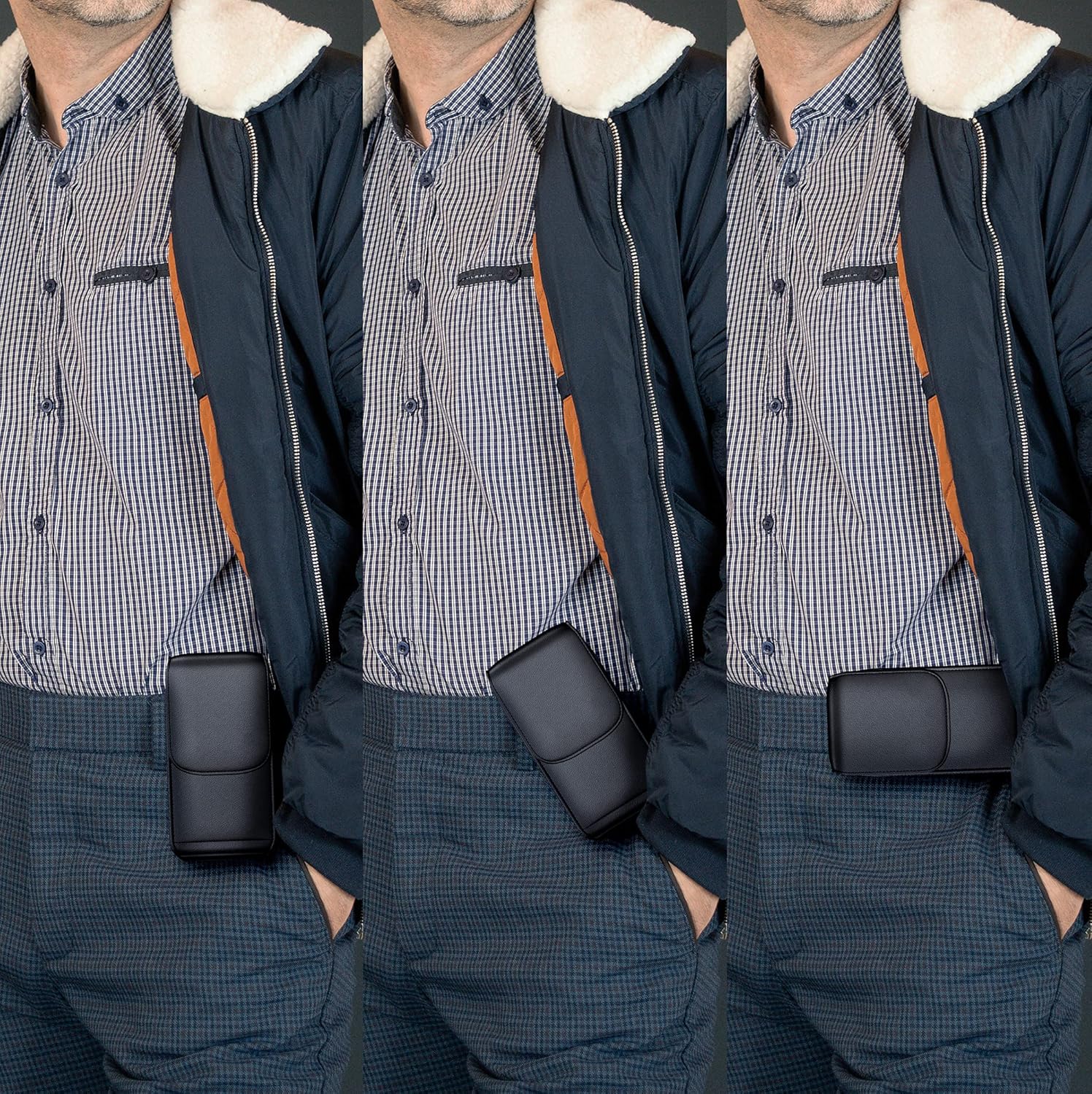 Funda para cinturón para Galaxy S23, S22, S21, S20, S10, S9, S8, A10e, A01, Note 10, funda para cinturón de teléfono celular con clip giratorio,