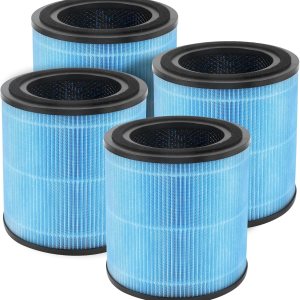 AP0601 Filtros de repuesto compatibles con Airtok Air Puri-fier, filtros H13 True HEPA 4 en 1, filtro de carbón activado de alta eficiencia, AP0601 Filtros de repuesto compatibles con Airtok Air Puri-fier, filtros H13 True HEPA 4 en 1, filtro de carbón activado de alta eficiencia,