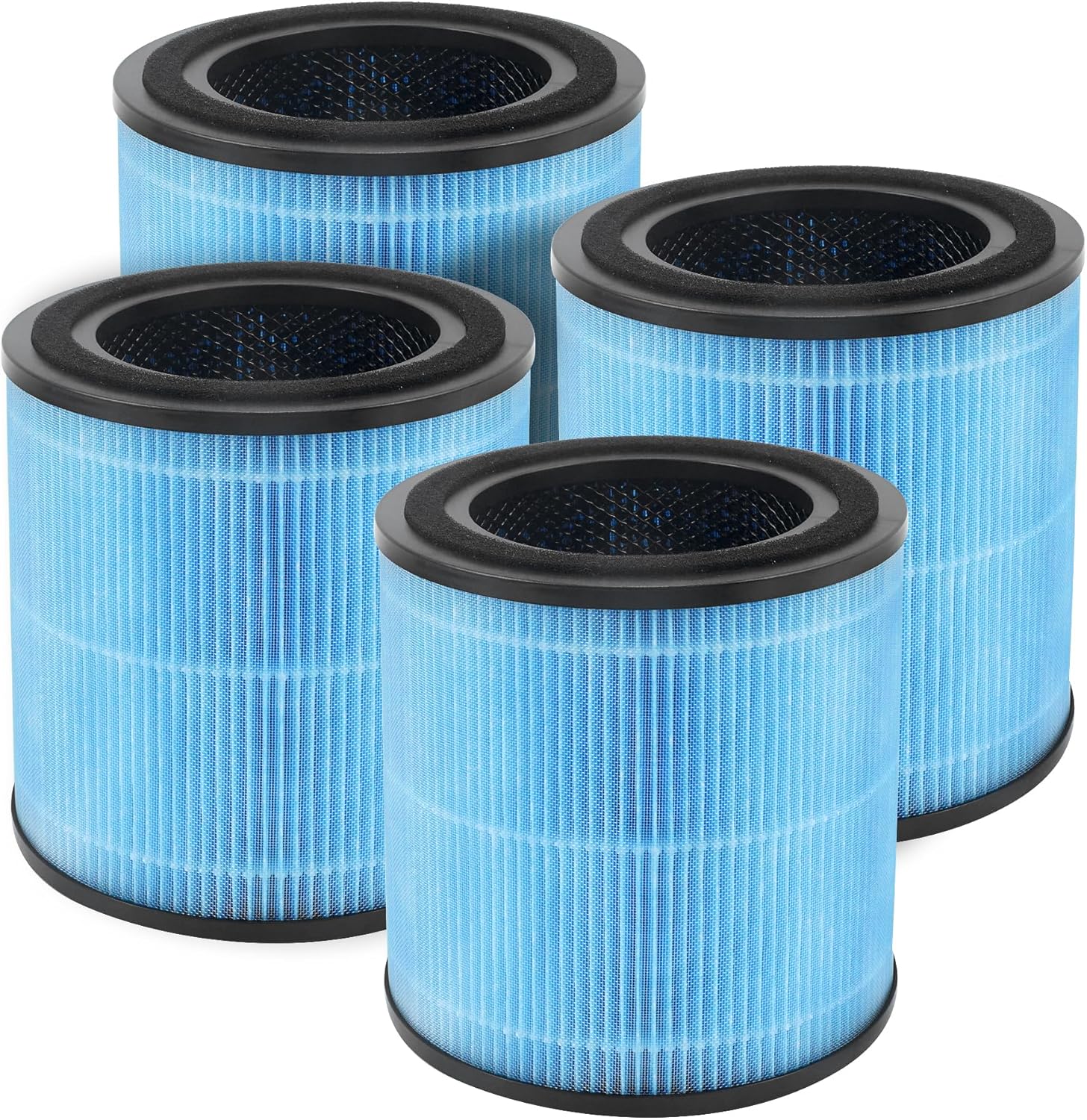 AP0601 Filtros de repuesto compatibles con Airtok Air Puri-fier, filtros H13 True HEPA 4 en 1, filtro de carbón activado de alta eficiencia,