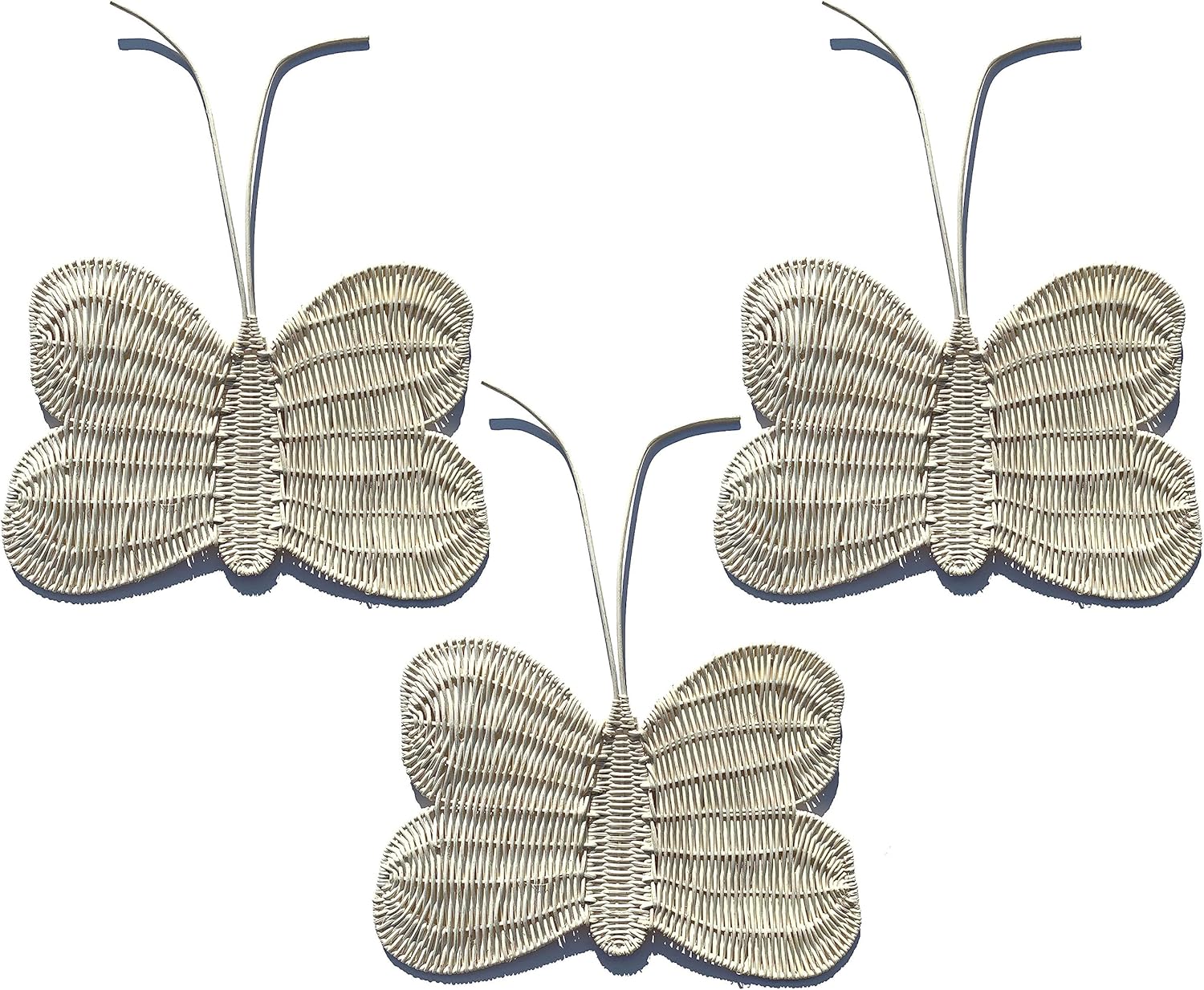 Lucky Love Decoración de pared de mariposa neutra y decoraciones de mariposa para una habitación de bebé o decoración bohemia para dormitorio.