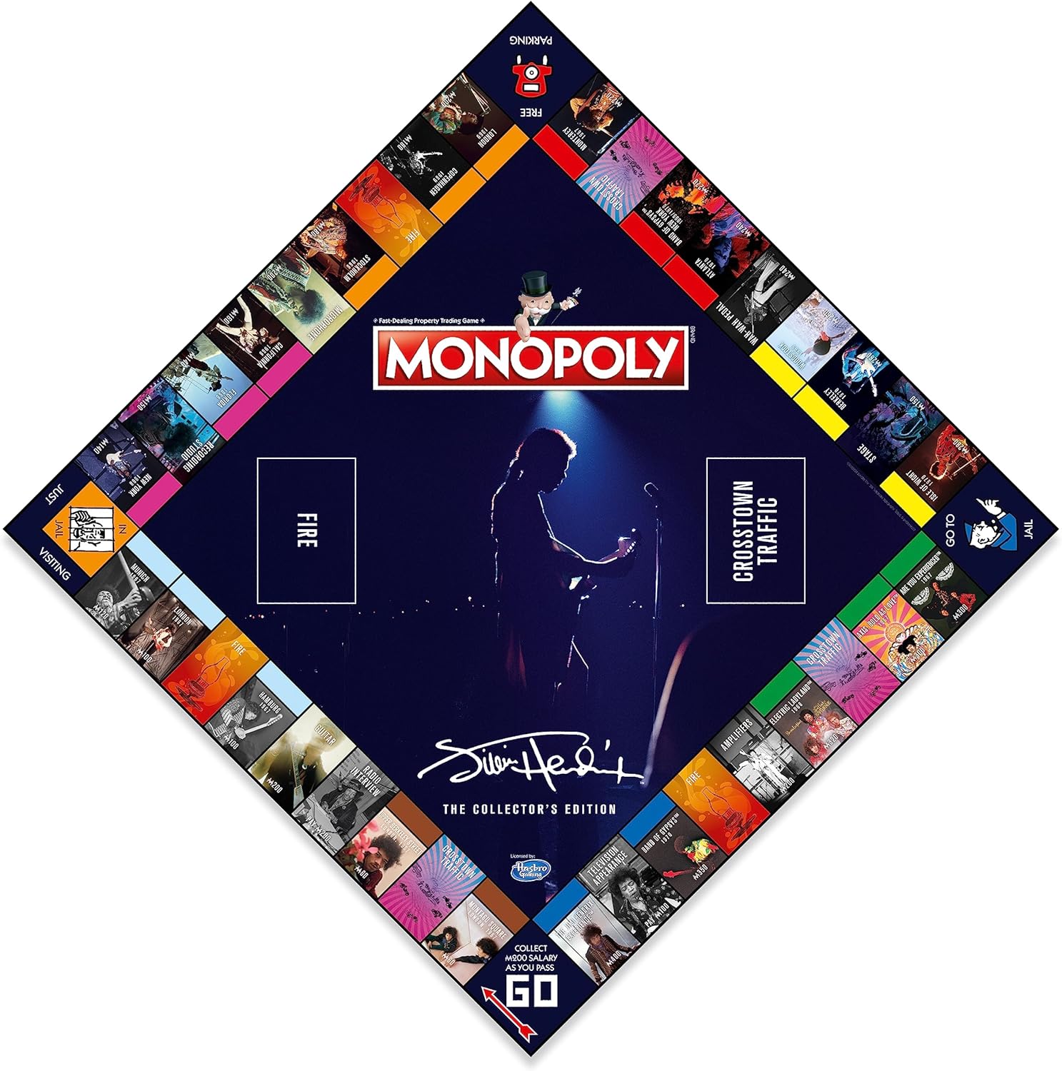 Social Family Board Game Monopoly Hendrix The Collector’s Edition