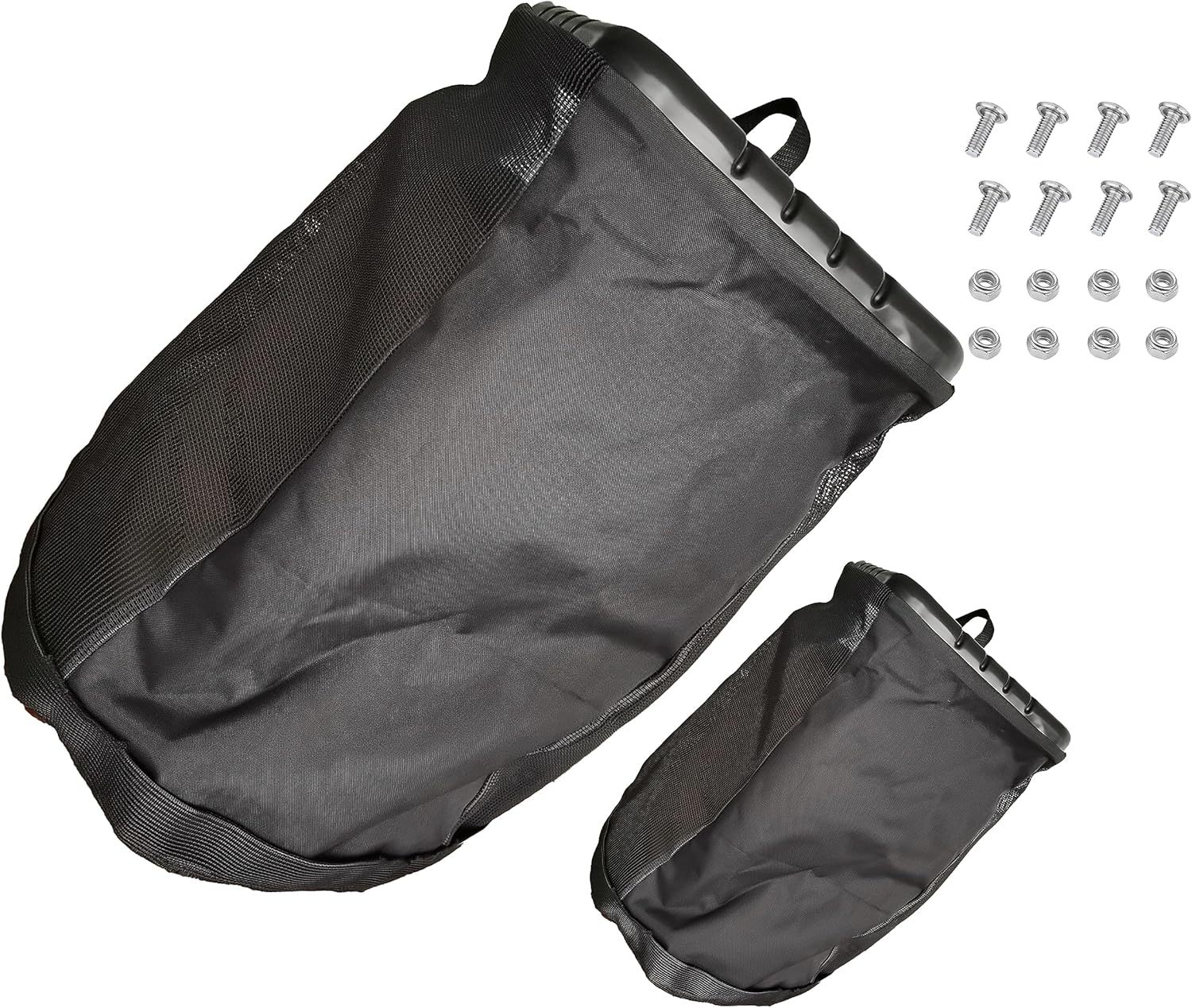 Juego de 2 bolsas de césped AM122416 para John Deere AM101602, se adapta a las series 100 L110 X110 125 D100 LA120 Z225 y más