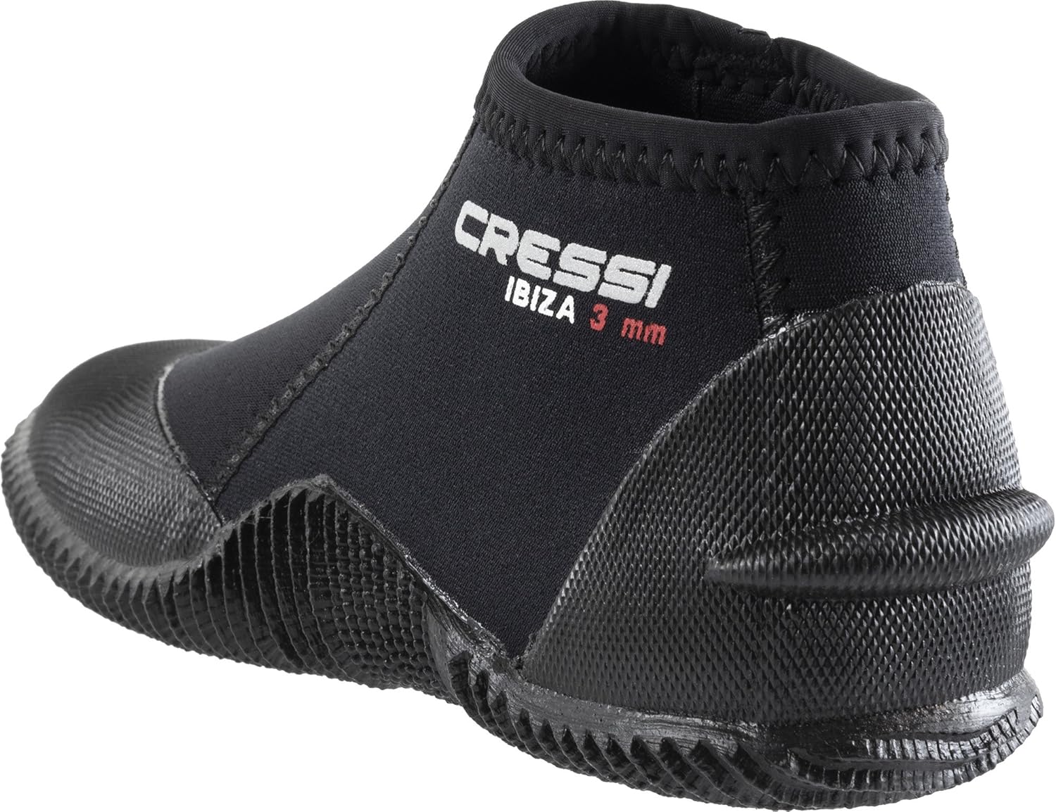 Cressi Botas de buceo de neopreno para adultos con suela de goma antideslizante para deportes acuáticos  Ibiza 0.118 in