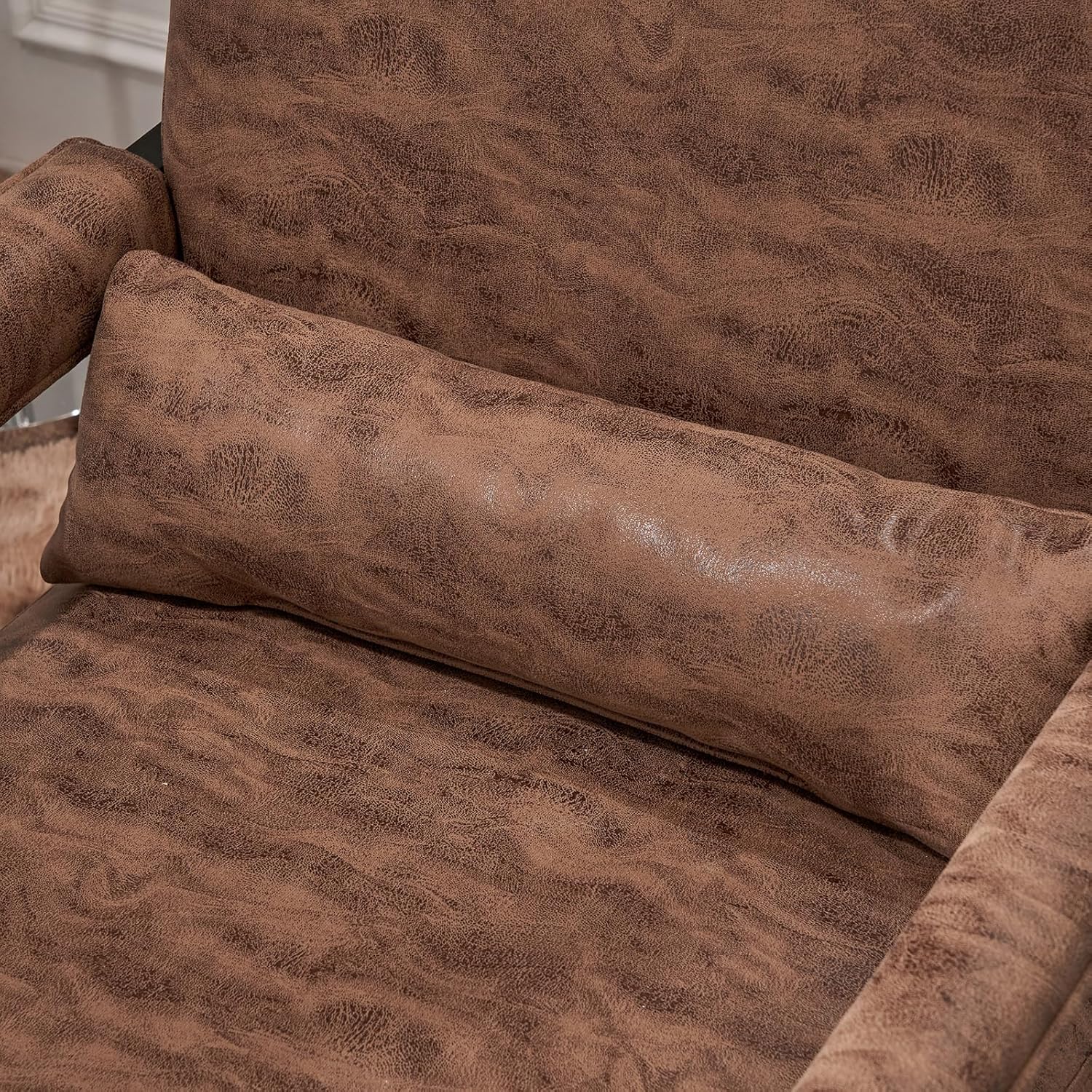 Accent Chairs for Living Room Modern Lounge Chair Single Iron Frame Chair Technology Fabric Indoor Leisure Chair Arm Chair Reading Chair for Bedroom
